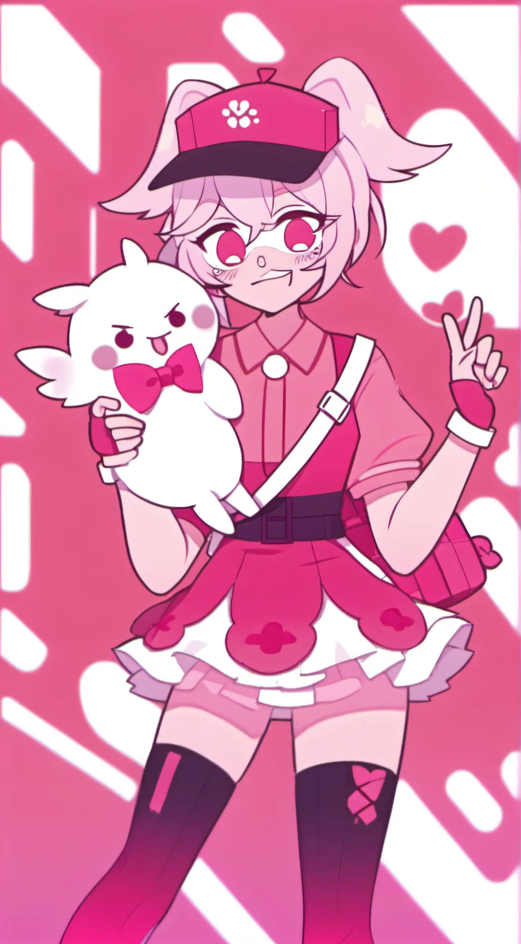 ai character: Good_pinky_kit background