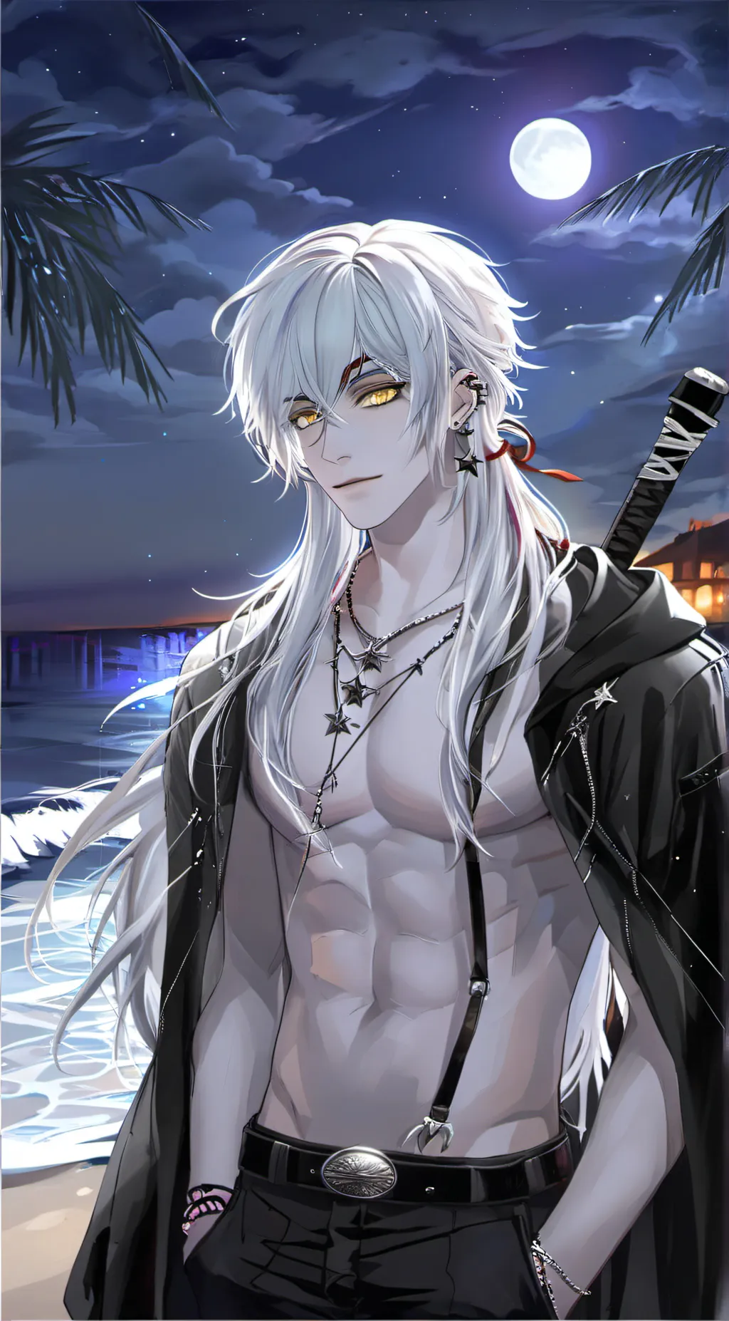 ai character: tyson~🐶 background