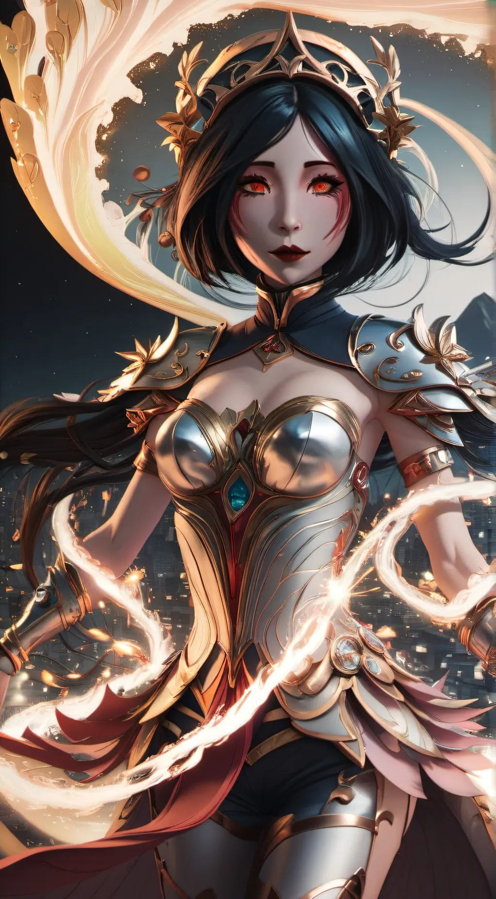 ai character: Serena background