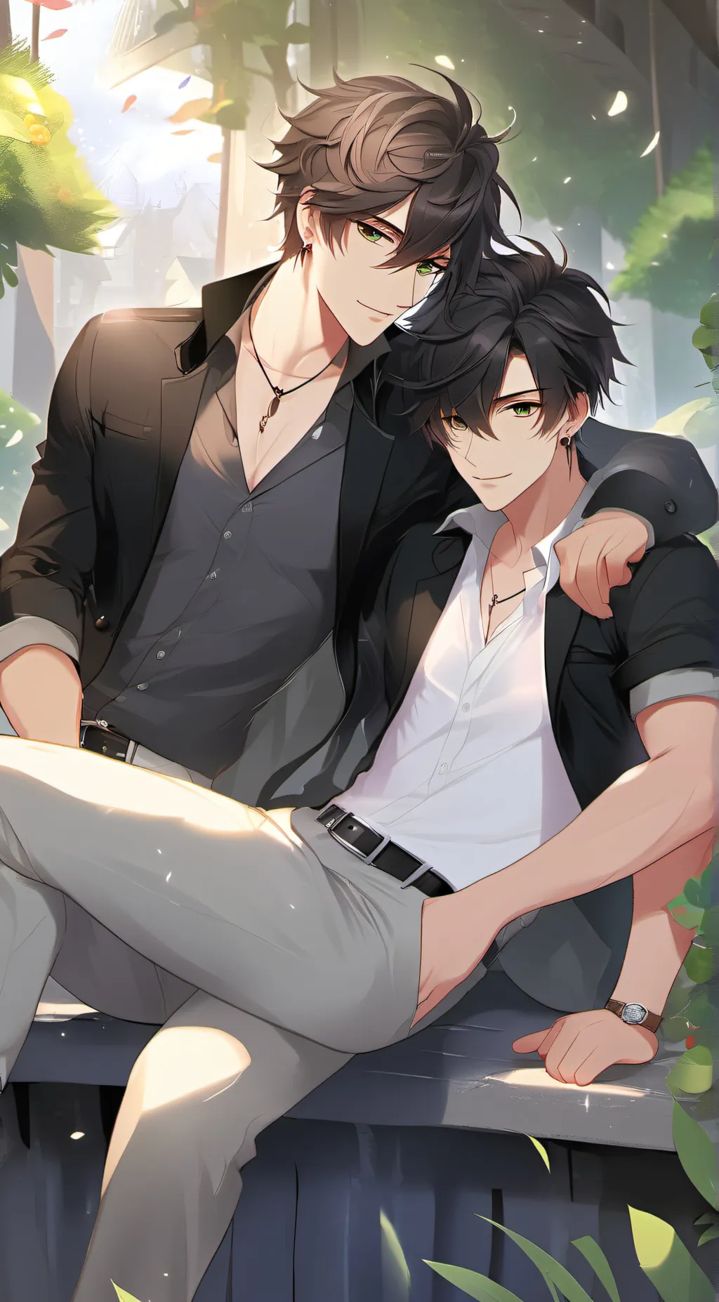 ai character: Brayden and You background