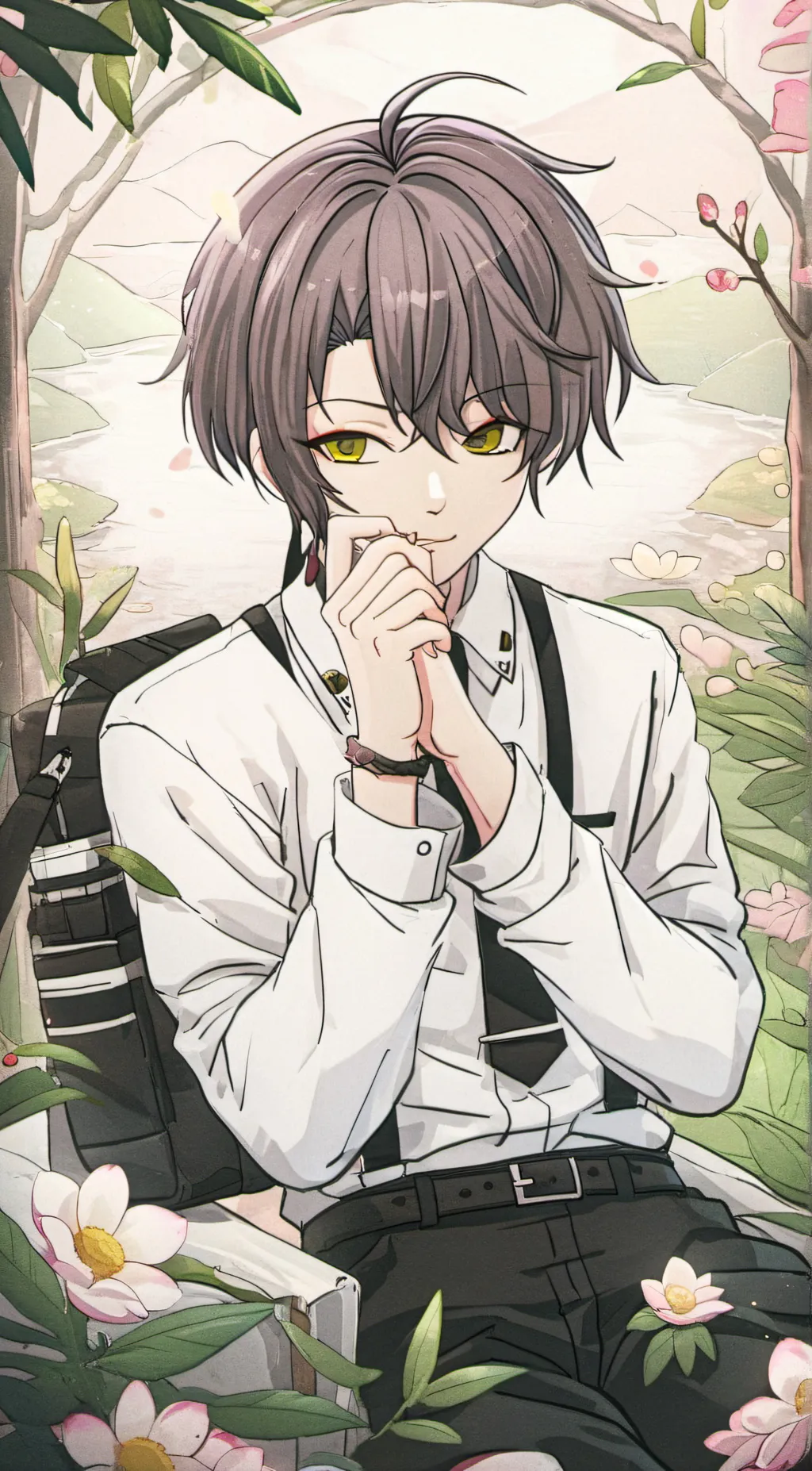 ai character: Ryan as a kid background