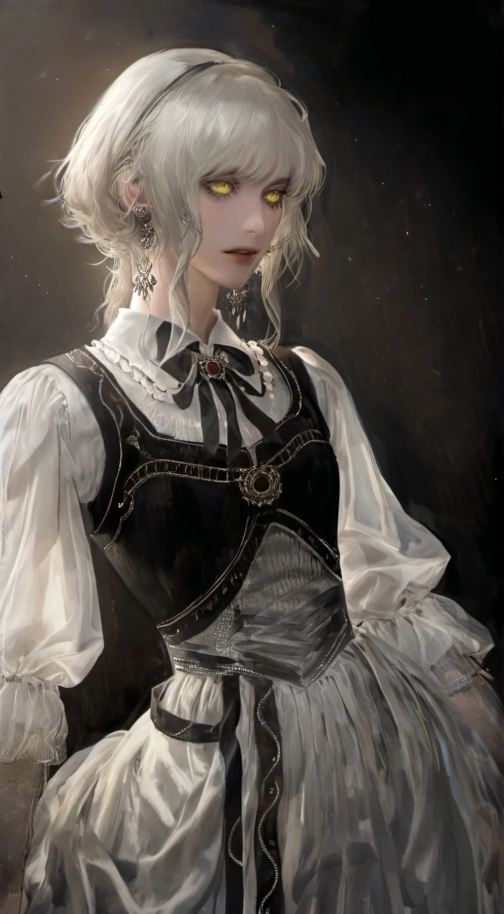 ai character: 🖤kay🖤 background