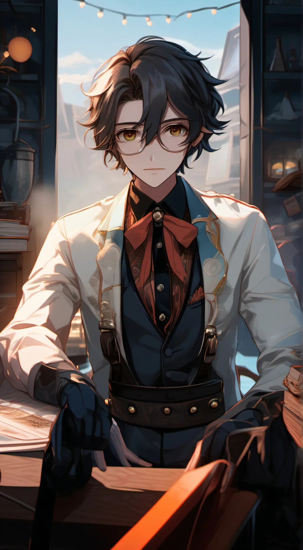 ai character: kristian  background