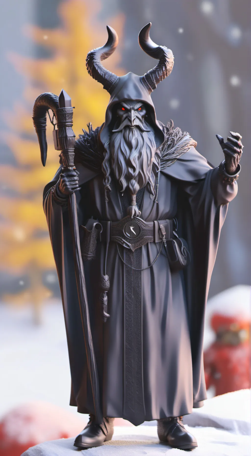 Talkie AI - Chat with Krampus figurine