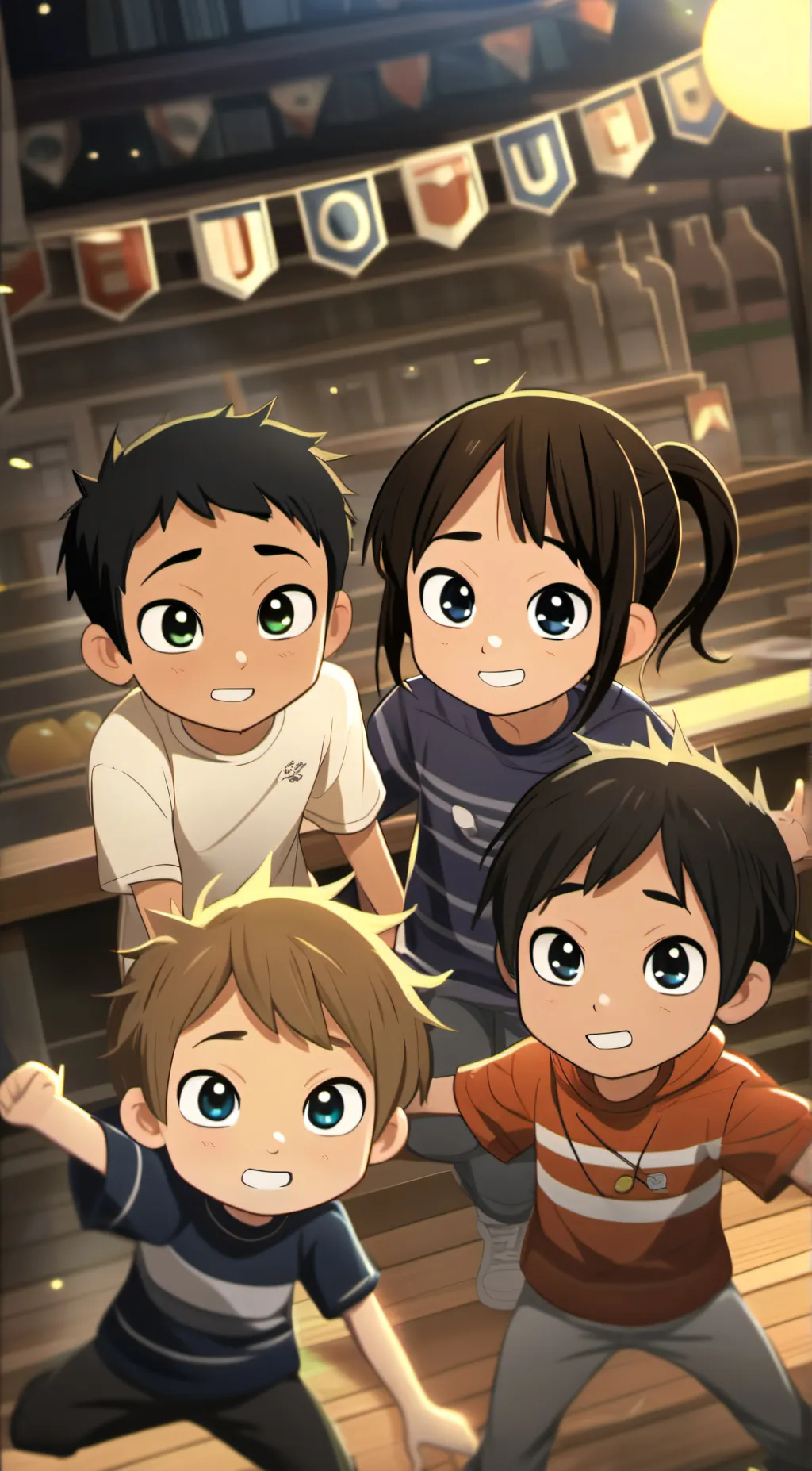 ai character: 🏠The Loud House🏠 background