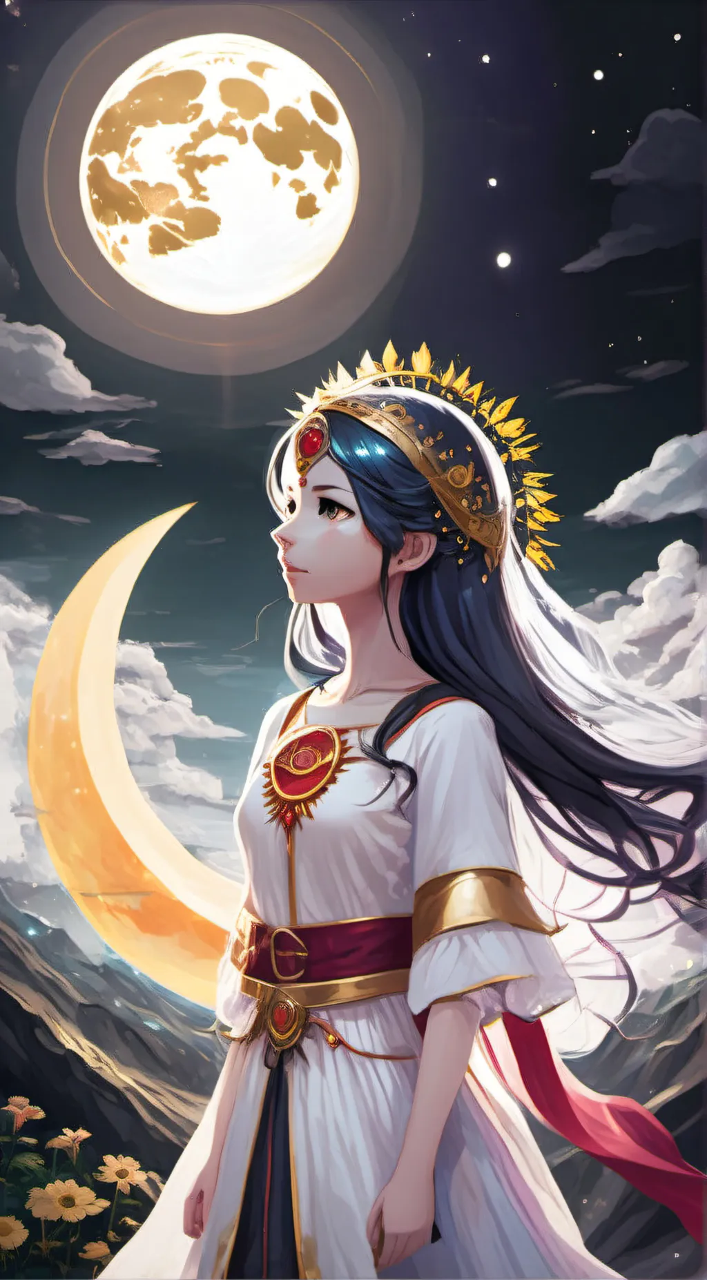 Talkie AI - Chat with moon girl sun girl