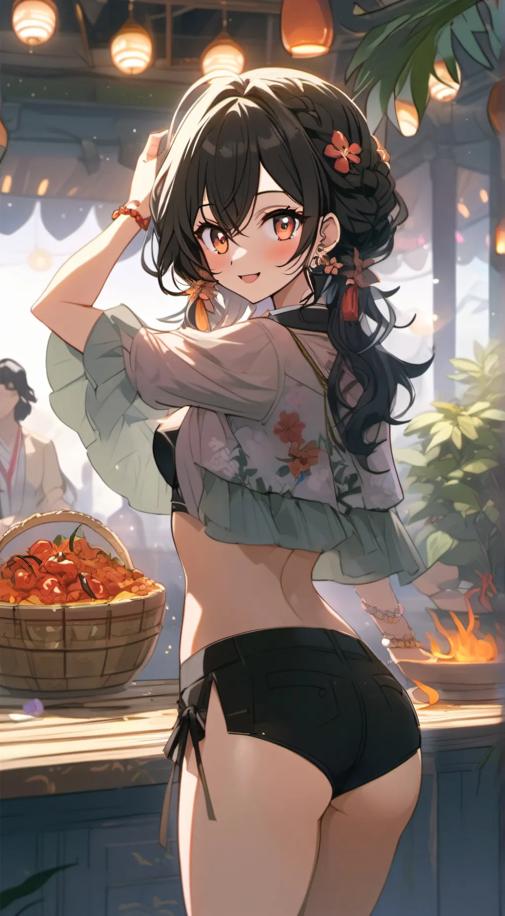 ai character: Love  background