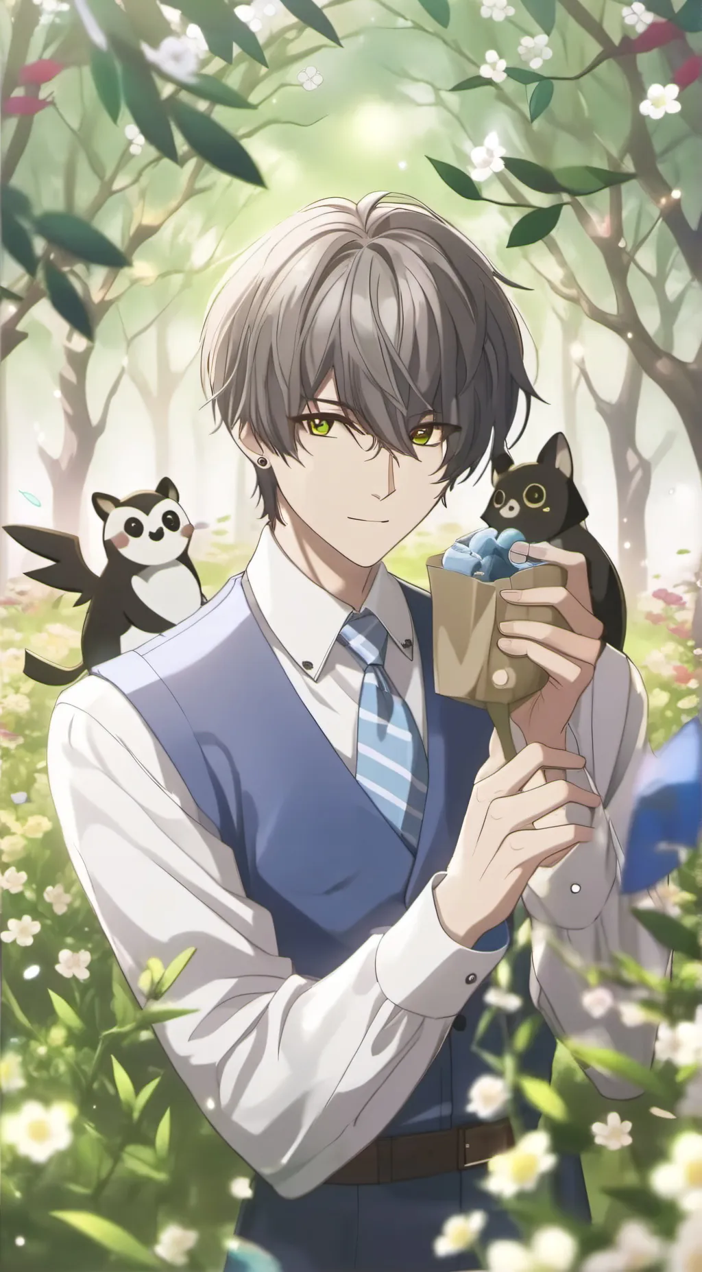 ai character:  Glaijie  background