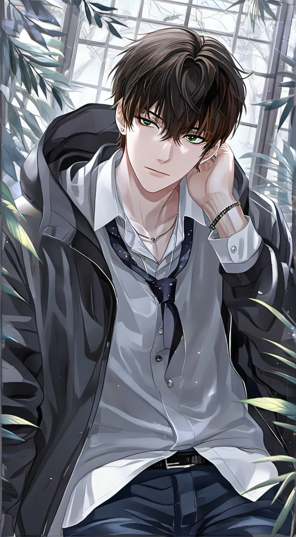 ai character: Vans background