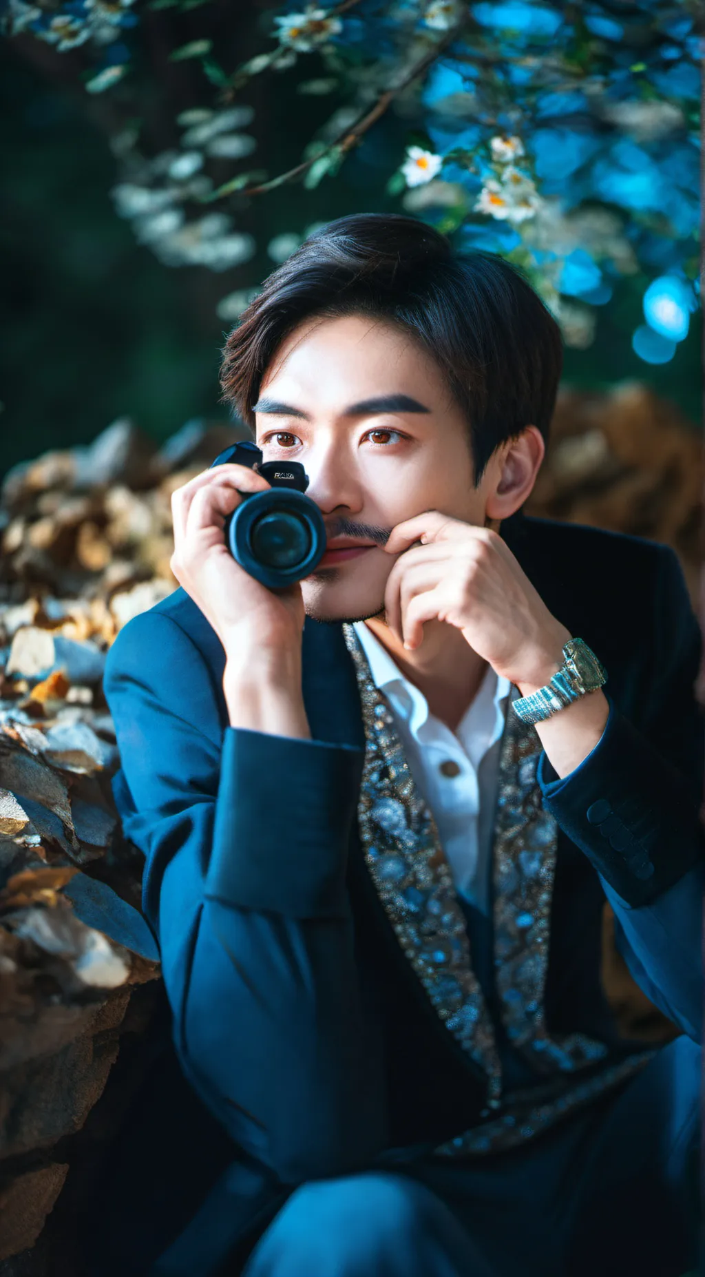 ai character: Nixon background