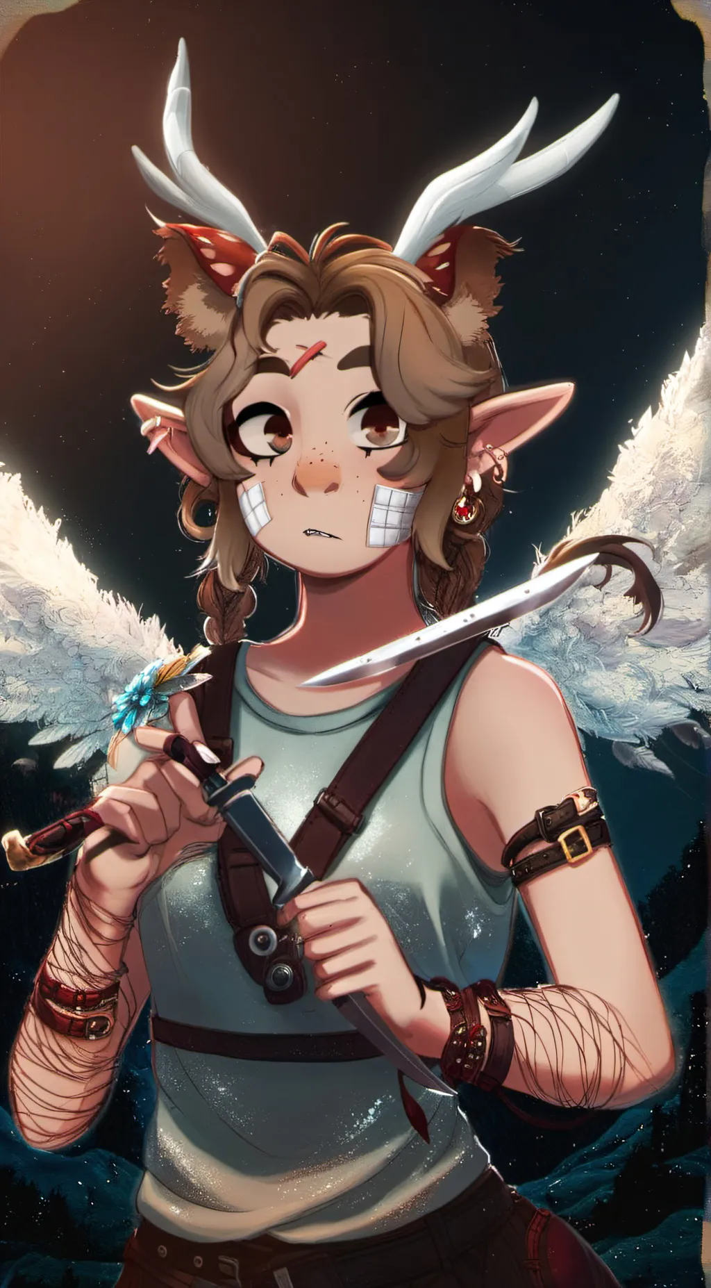 ai character: Lilly  background