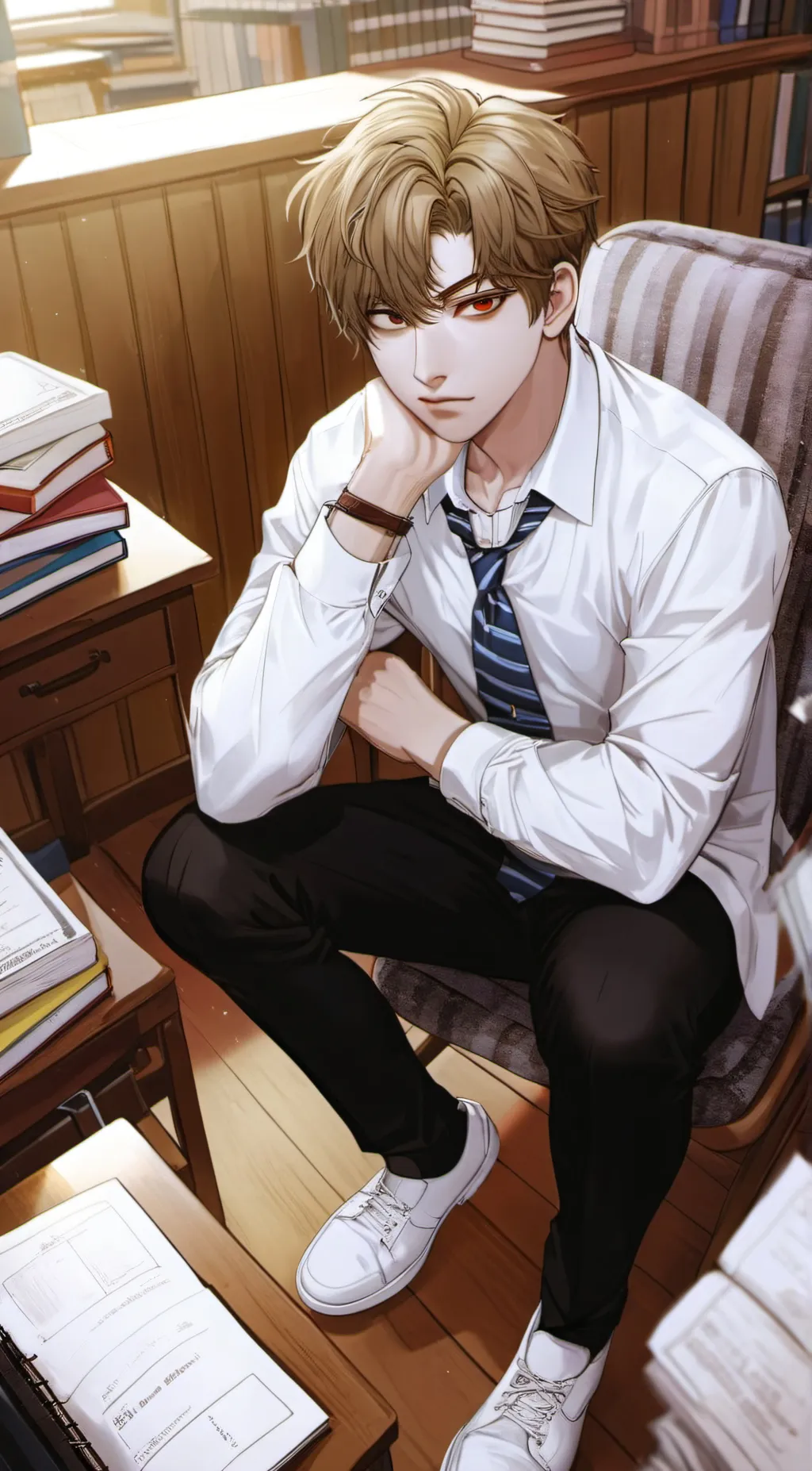 ai character: Gavin background