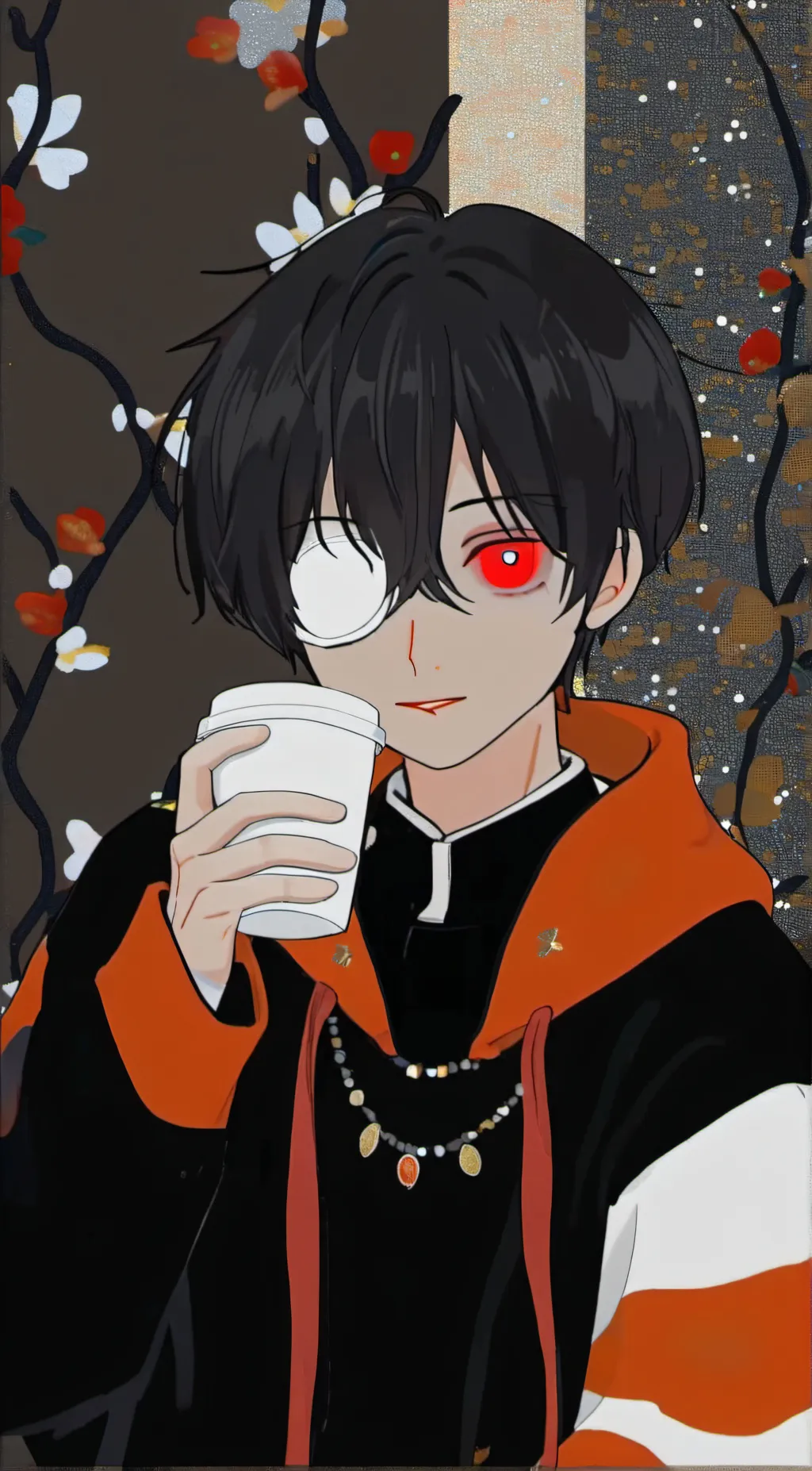 ai character: garmadon  background