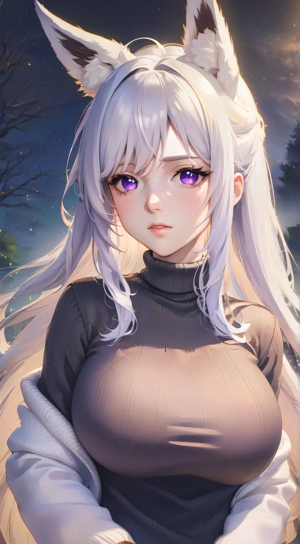 ai character: Audrey  background