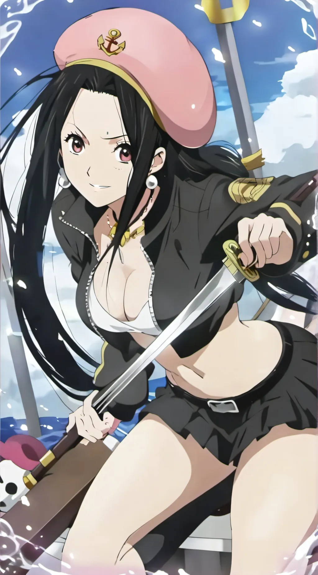 ai character: Tashigi background