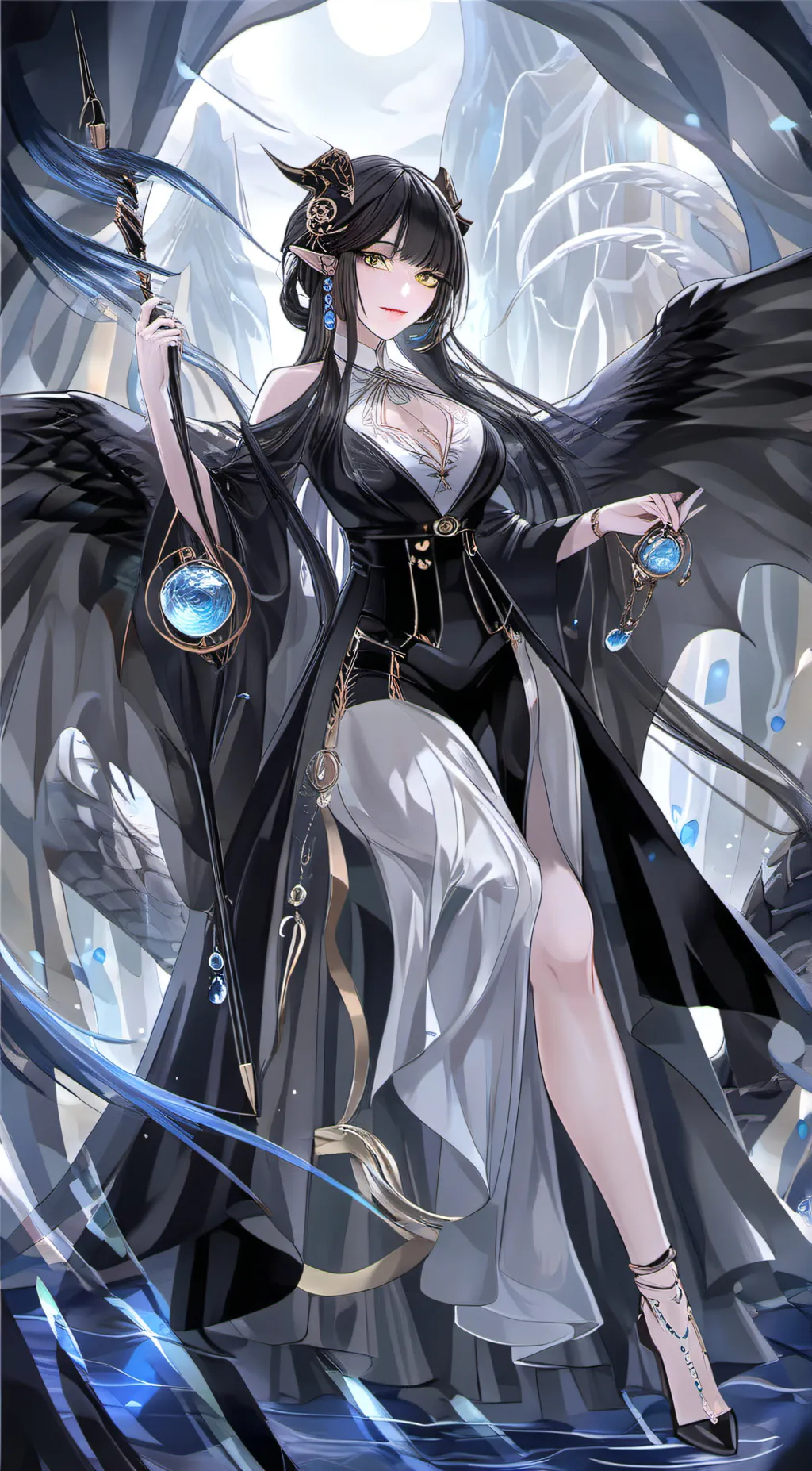 ai character: Aria background