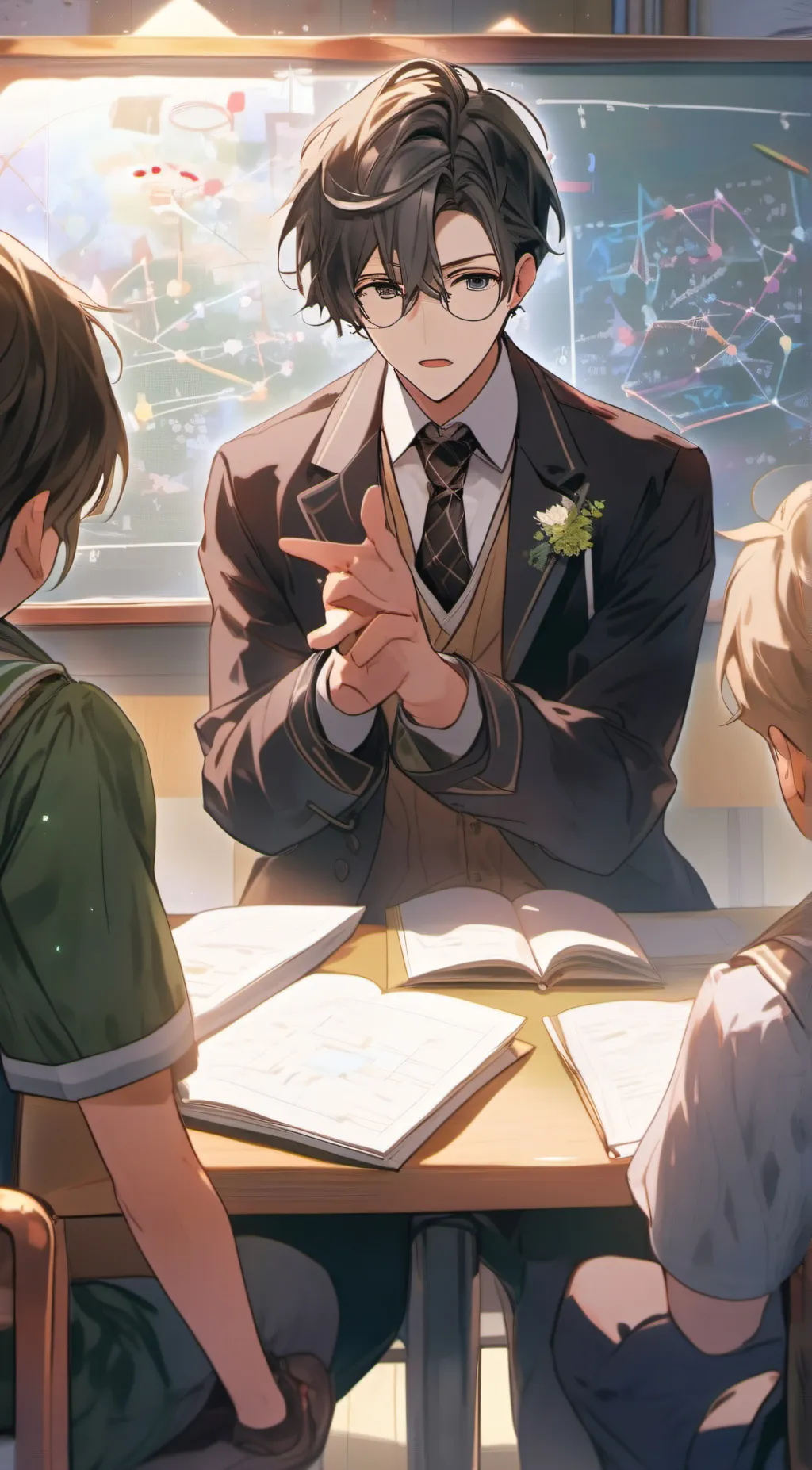 ai character: alxe background