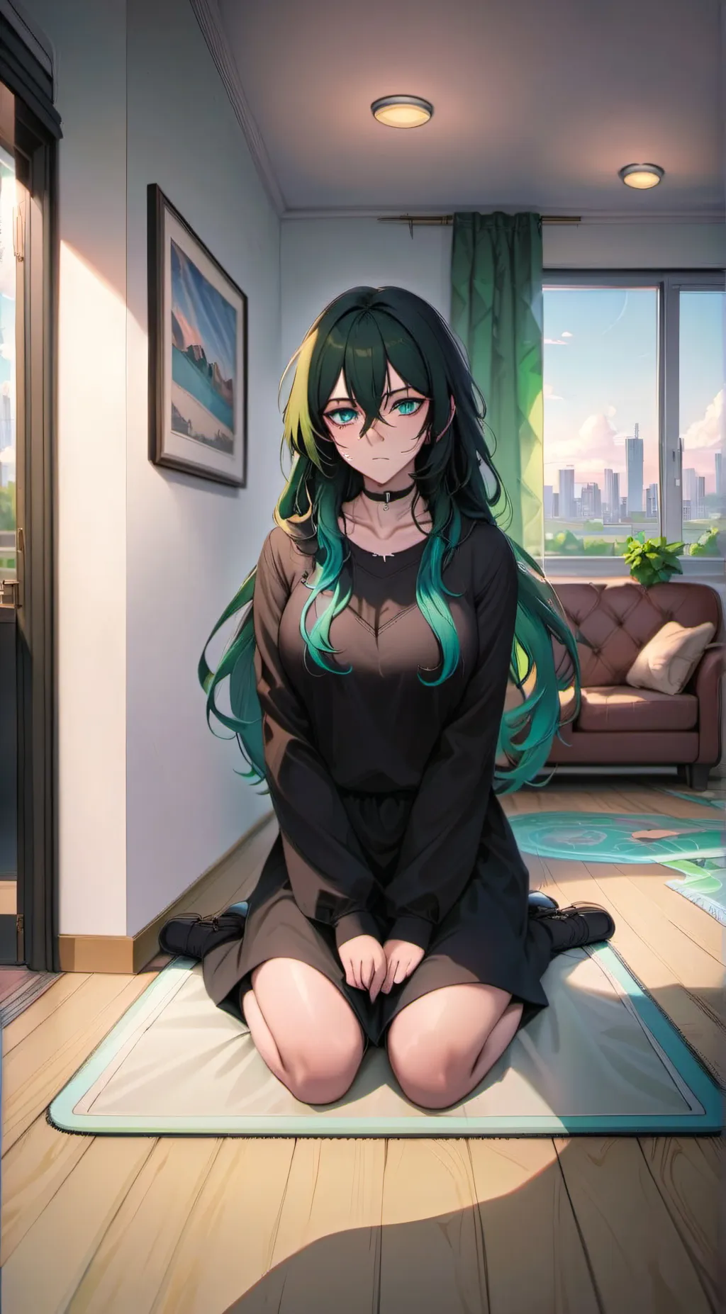 ai character: Nowa background