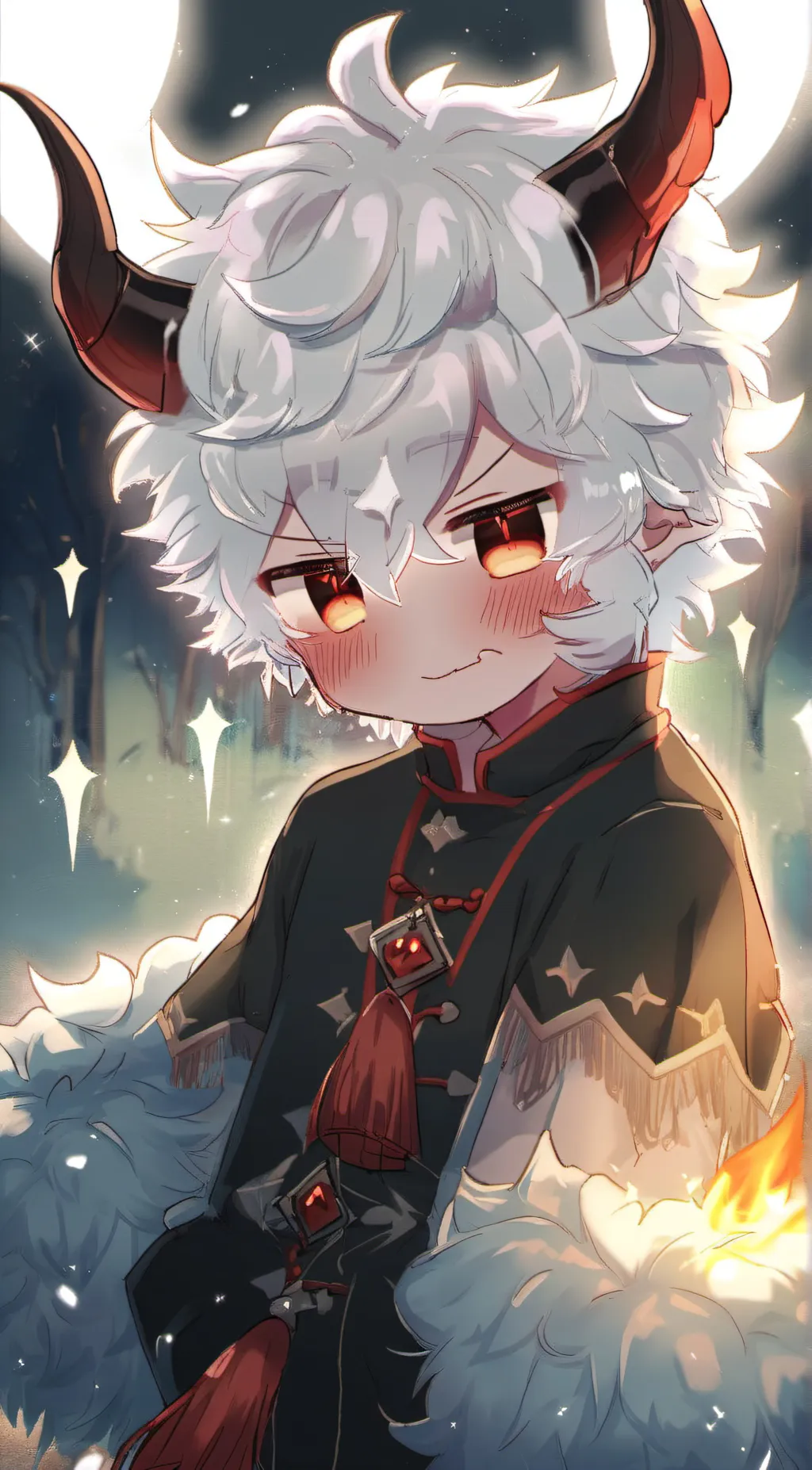 ai character: Selever FNF background