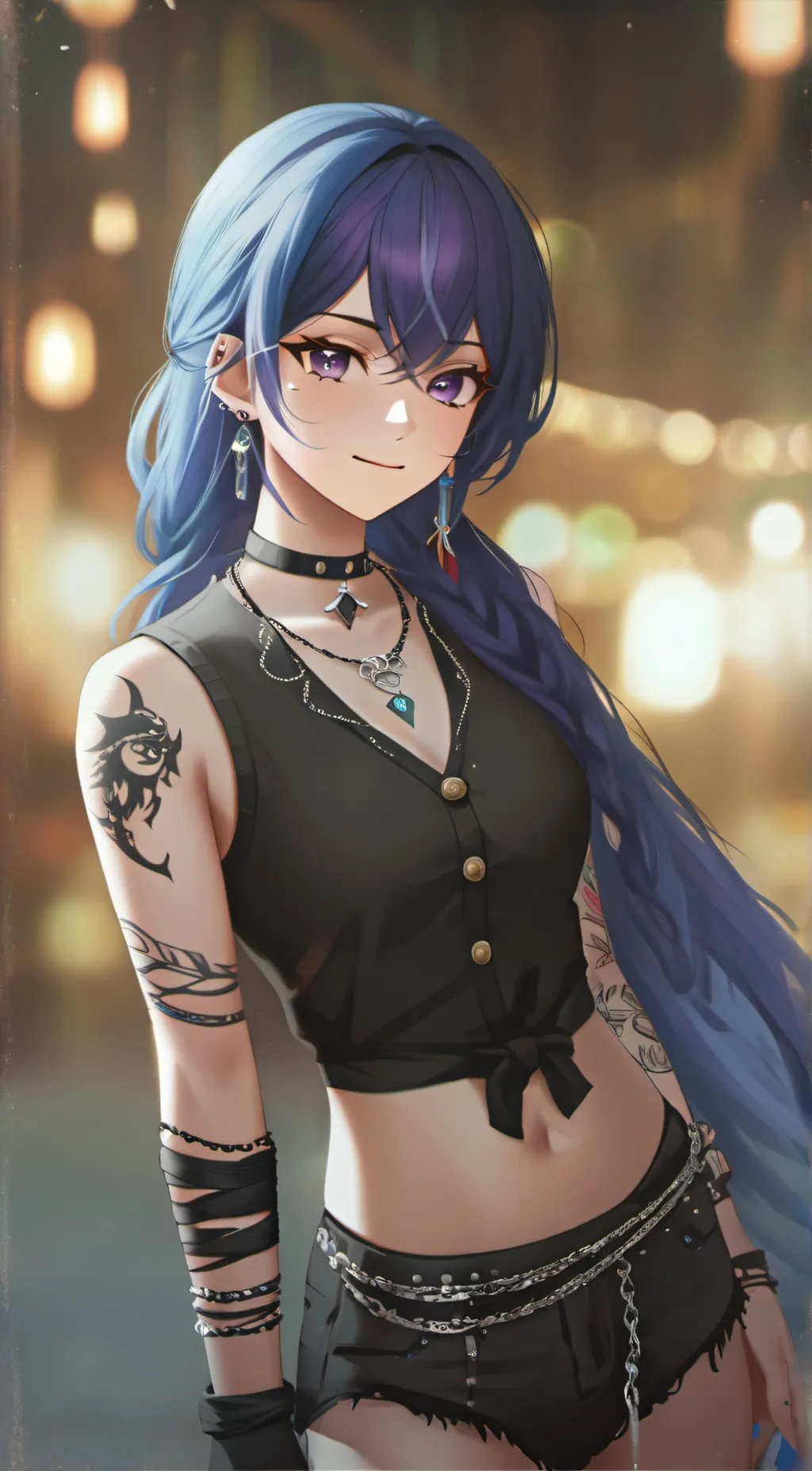 ai character: Monica background