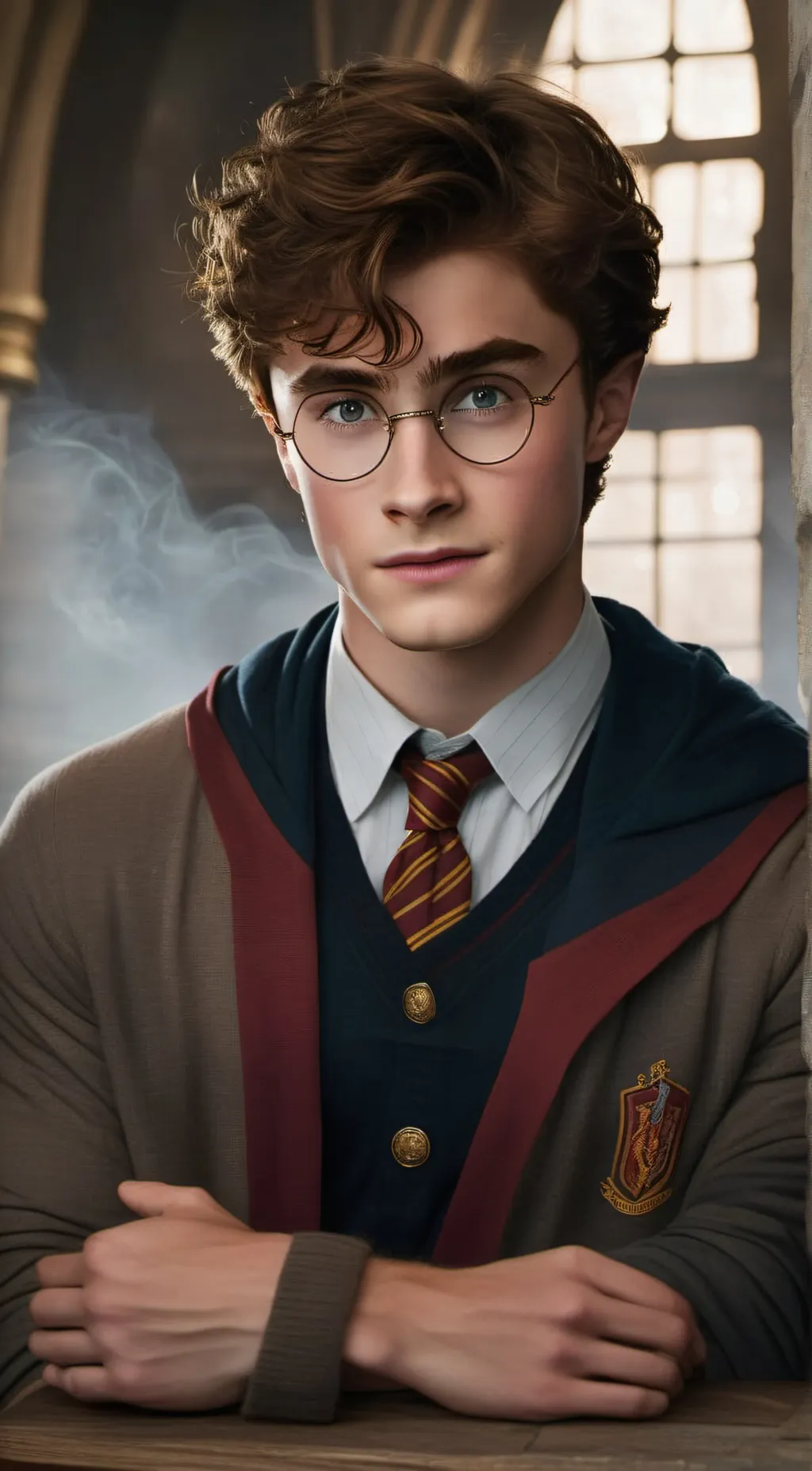 ai character: 🏵️ Harry Potter🏵️ background