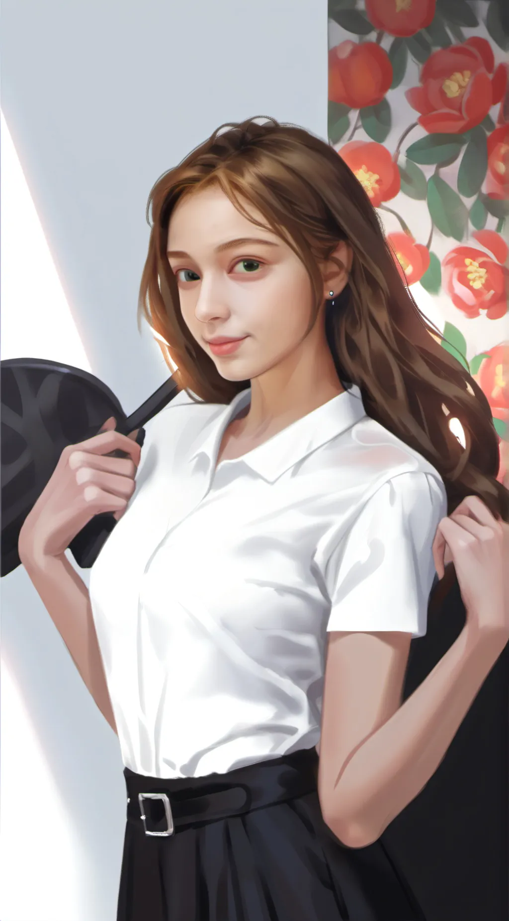 ai character: shopia background