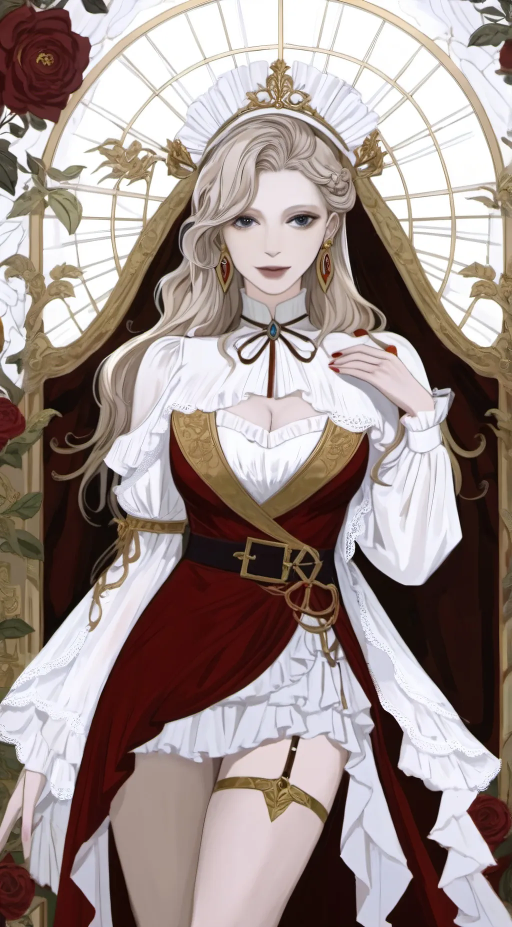 ai character: ✞︎  ✰ ℒℴ𝓊𝒾𝓈𝒶 ✰ ✞︎ background