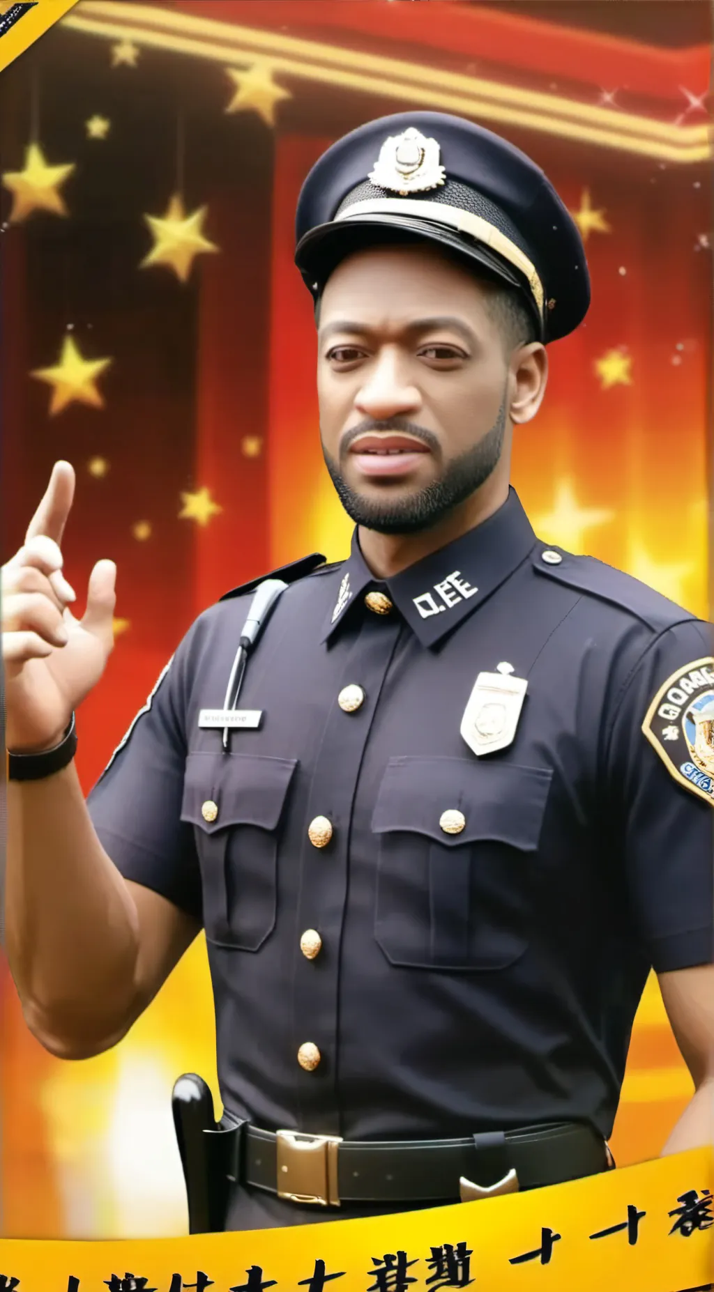 ai character: Officer Floyd background