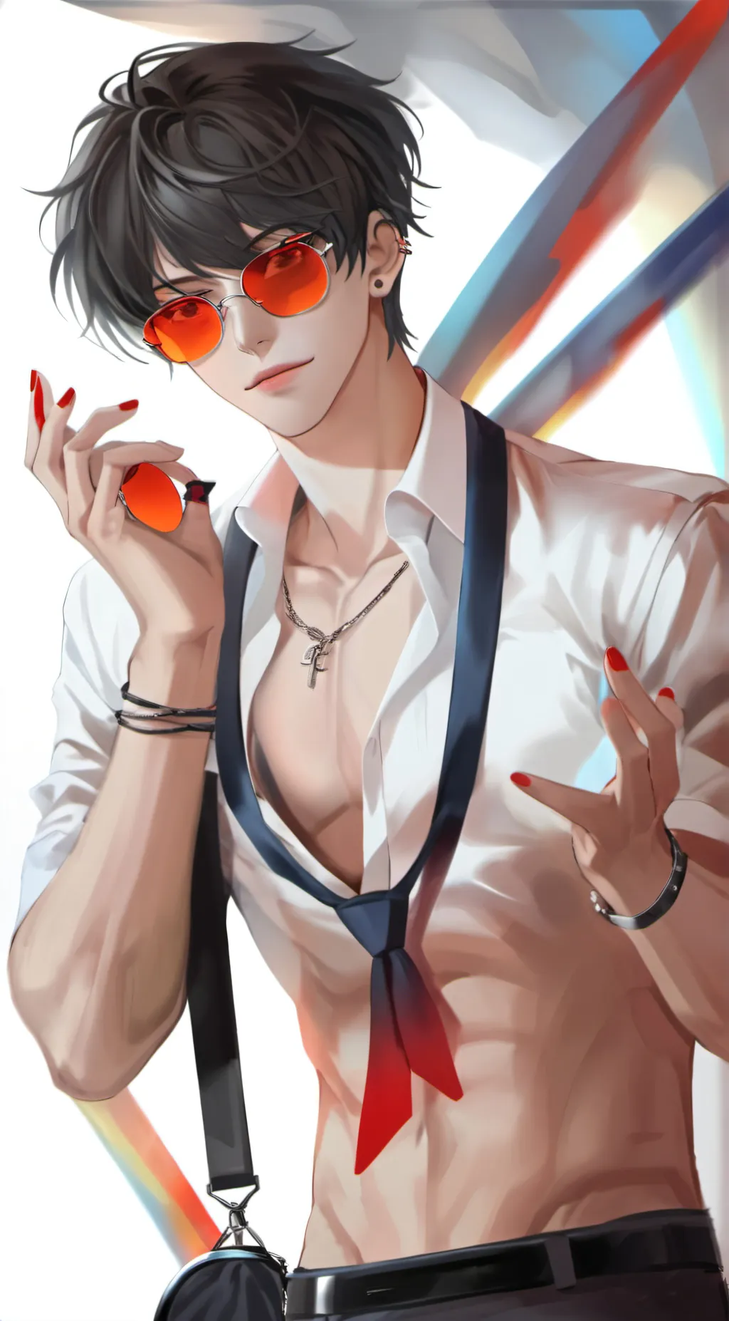 ai character: hunter background