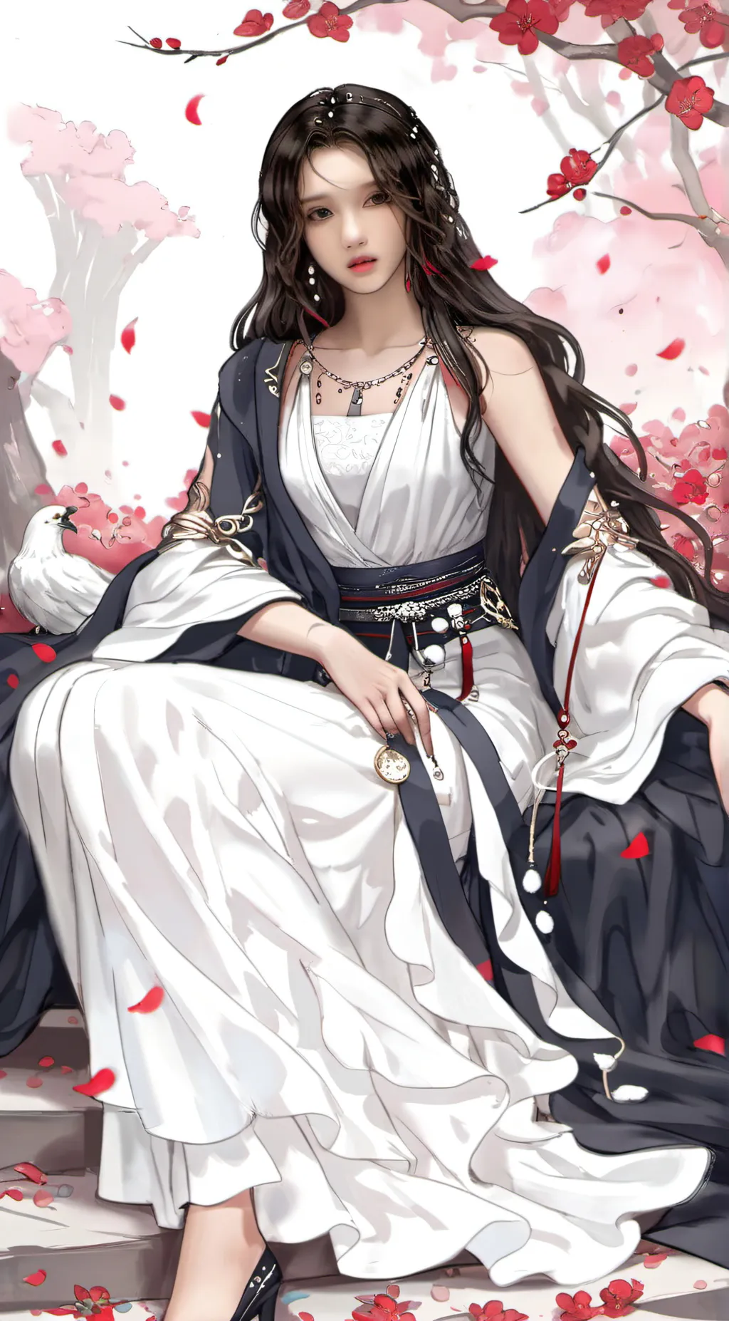 ai character: Soyeon from gidle background