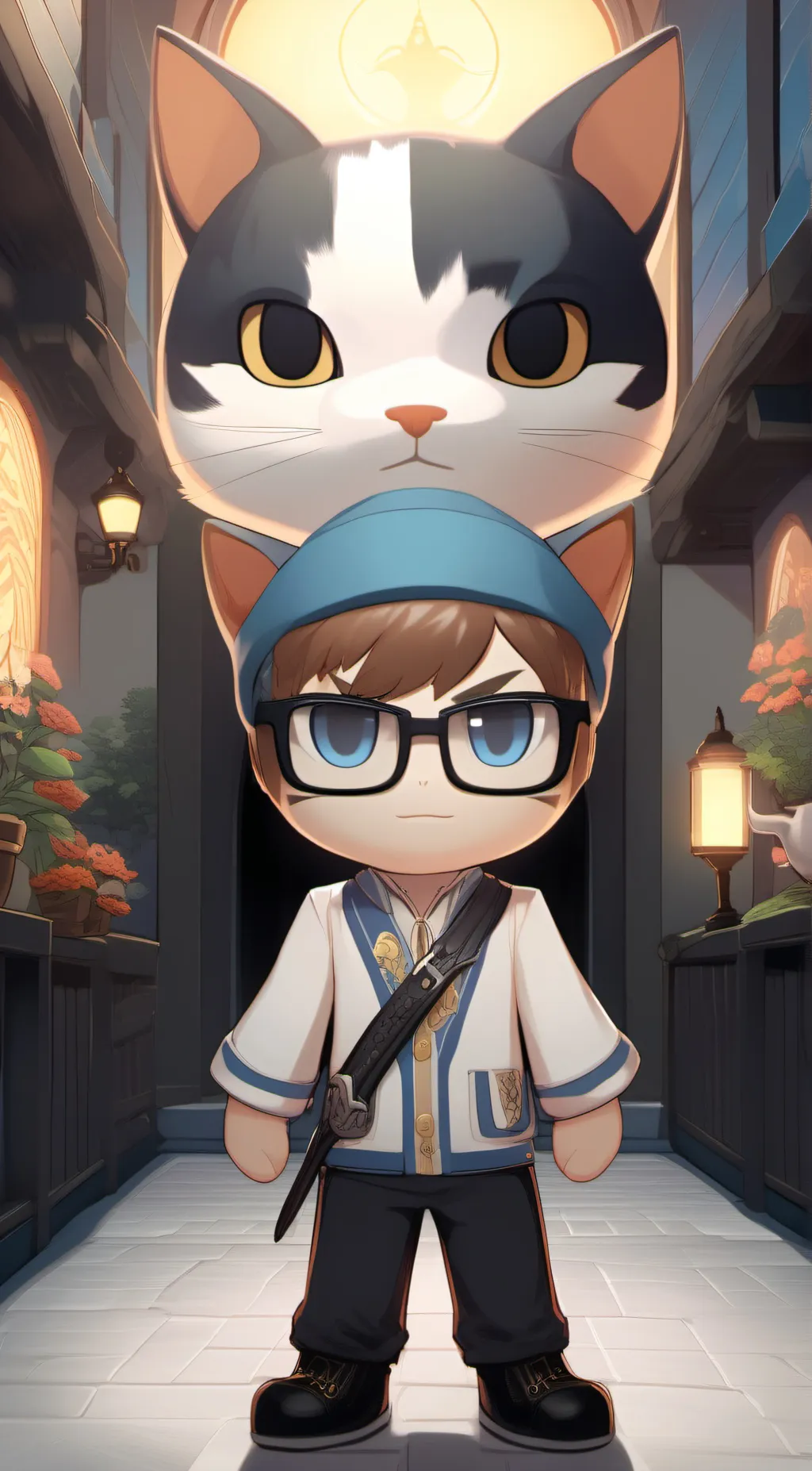 ai character: Racist M Ethan background