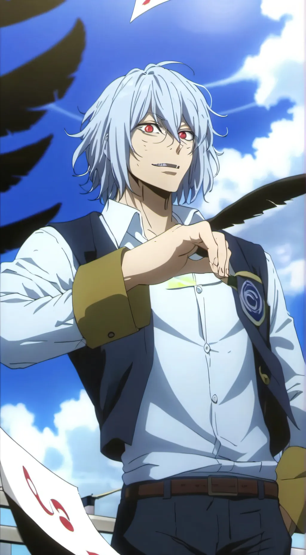 ai character: L.O.V/MHA flight background