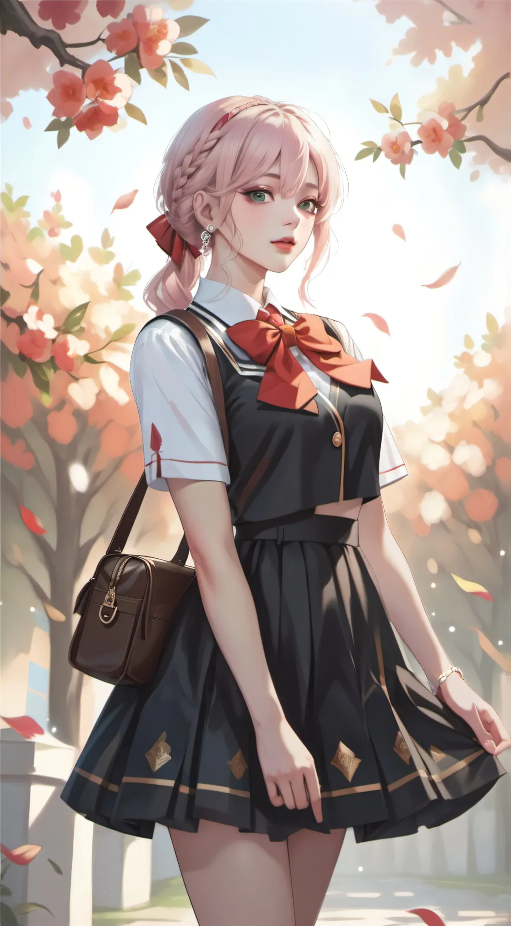 ai character: Angela background