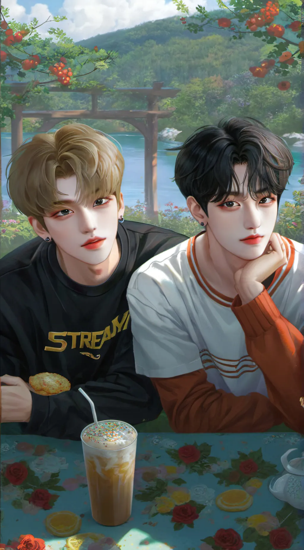 ai character: Hyunlix background