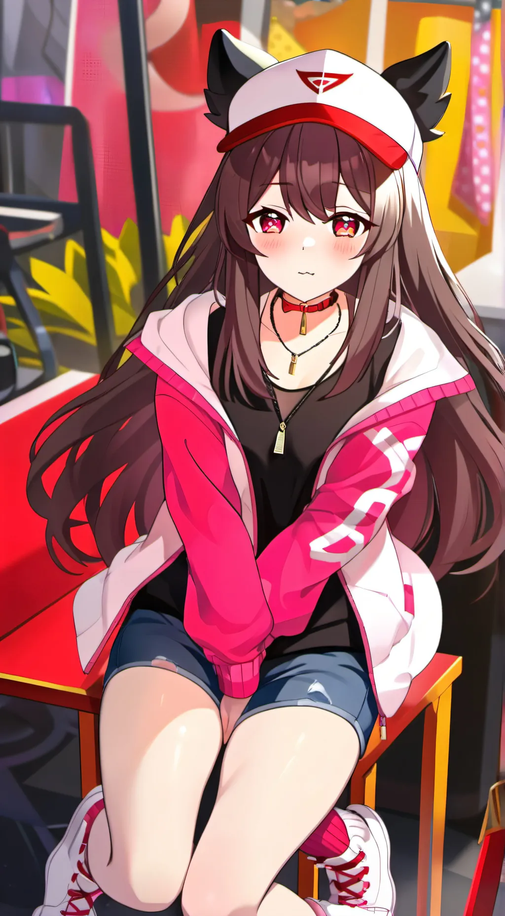 ai character: mona background