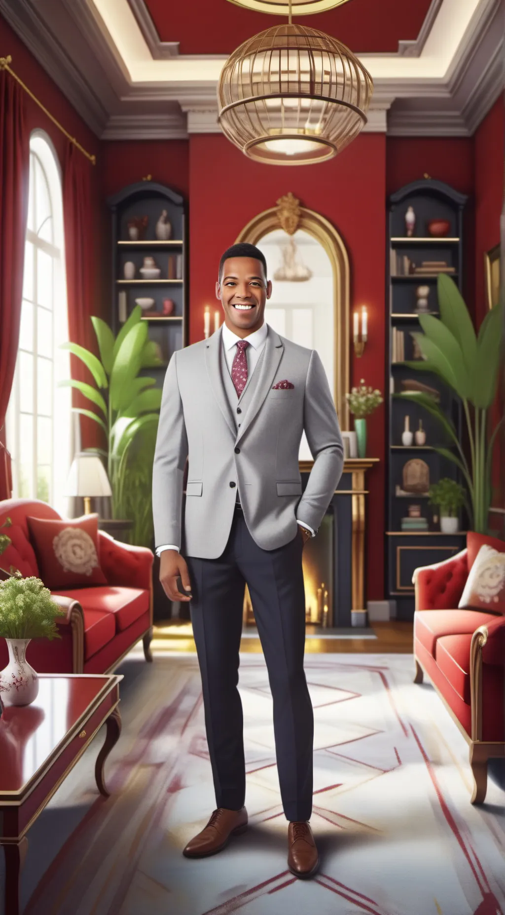 ai character: Gerald background