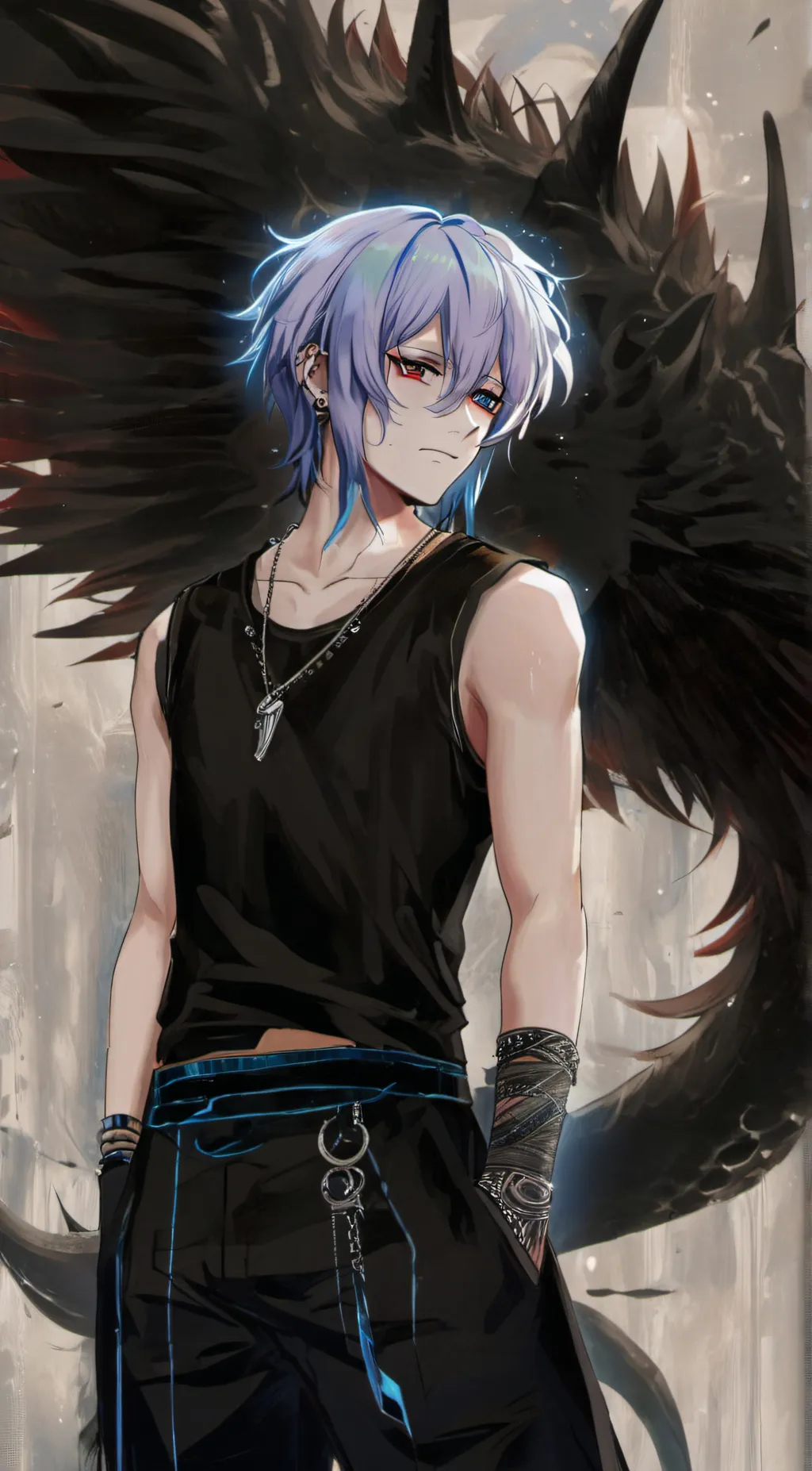 ai character: Sal Fisher  background