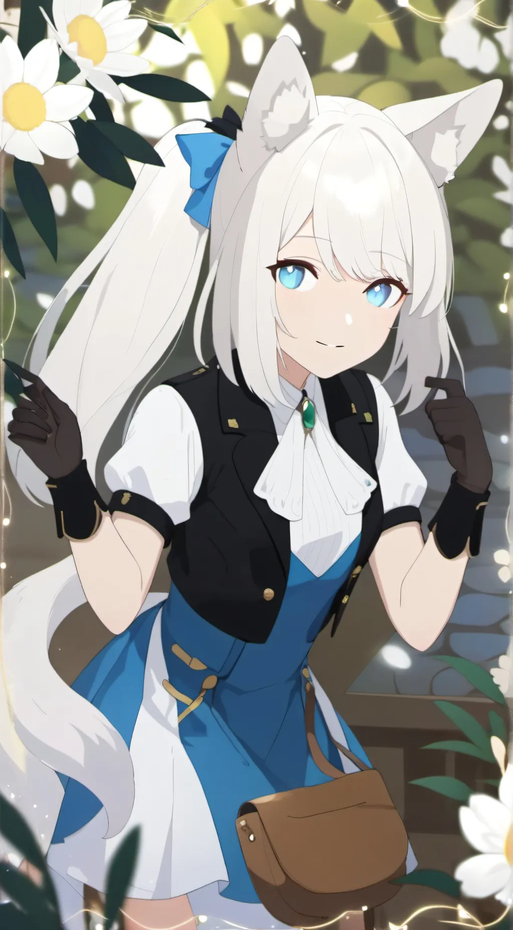 ai character: Sky background