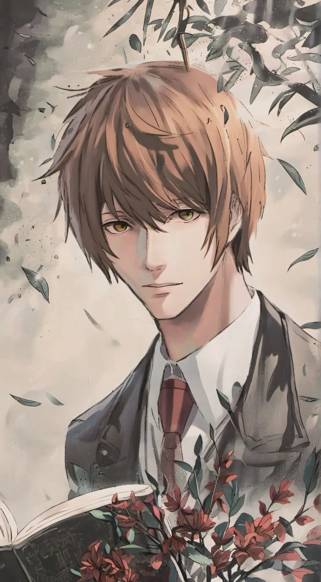 ai character: Light Yagami background