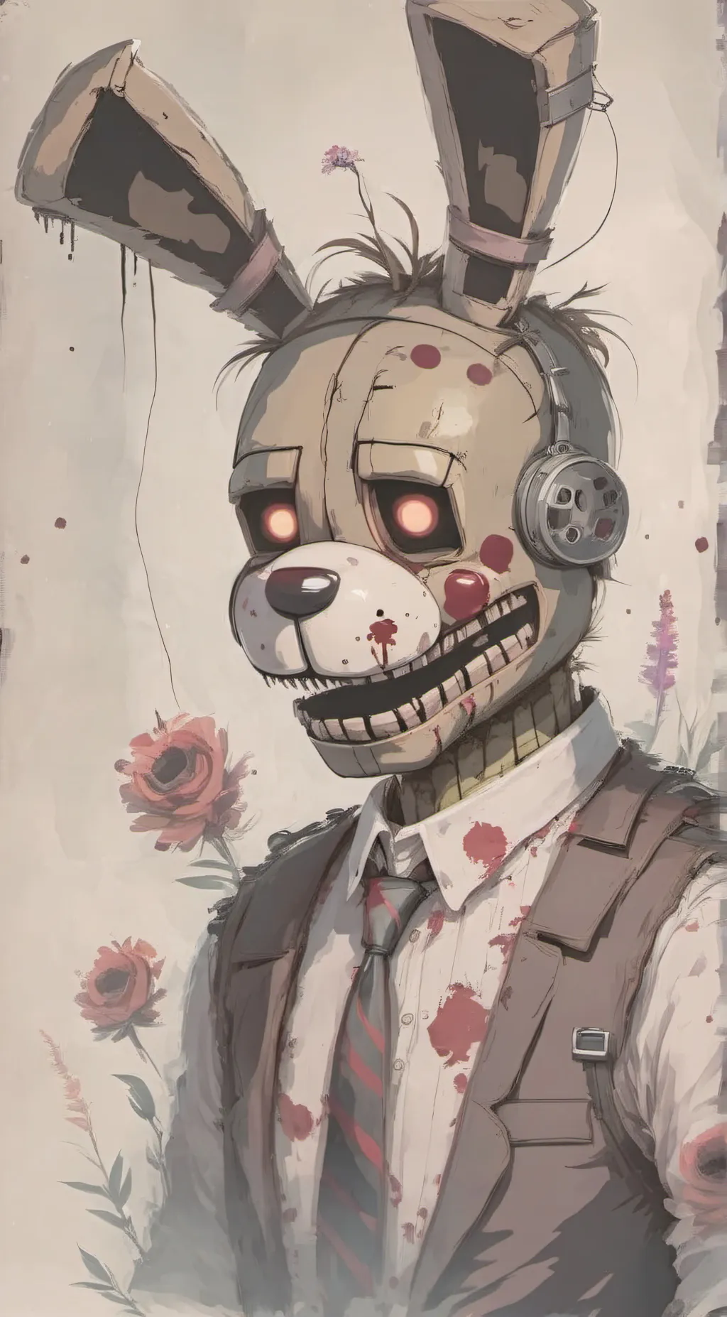 ai character: William afton  background