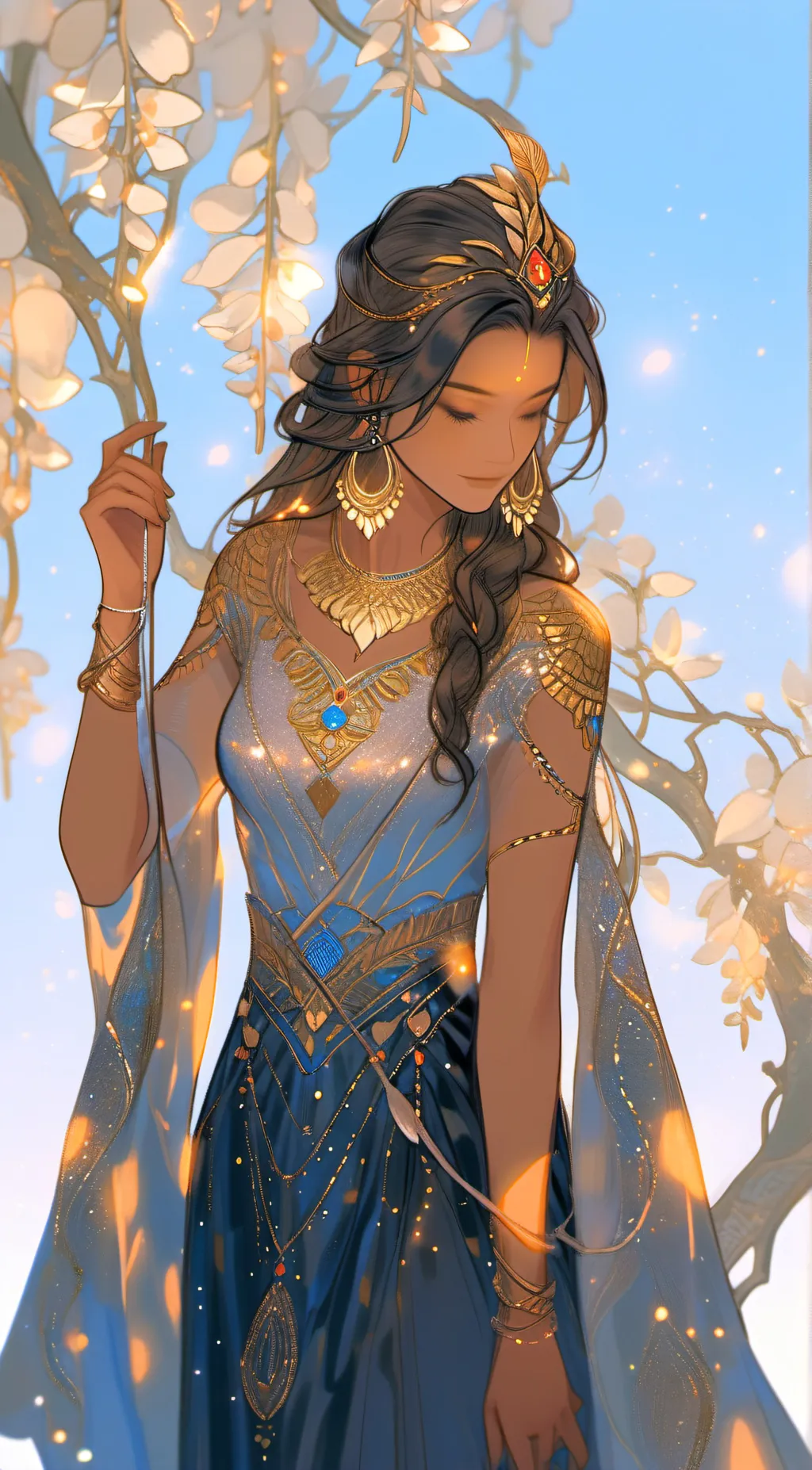 ai character: baby  background