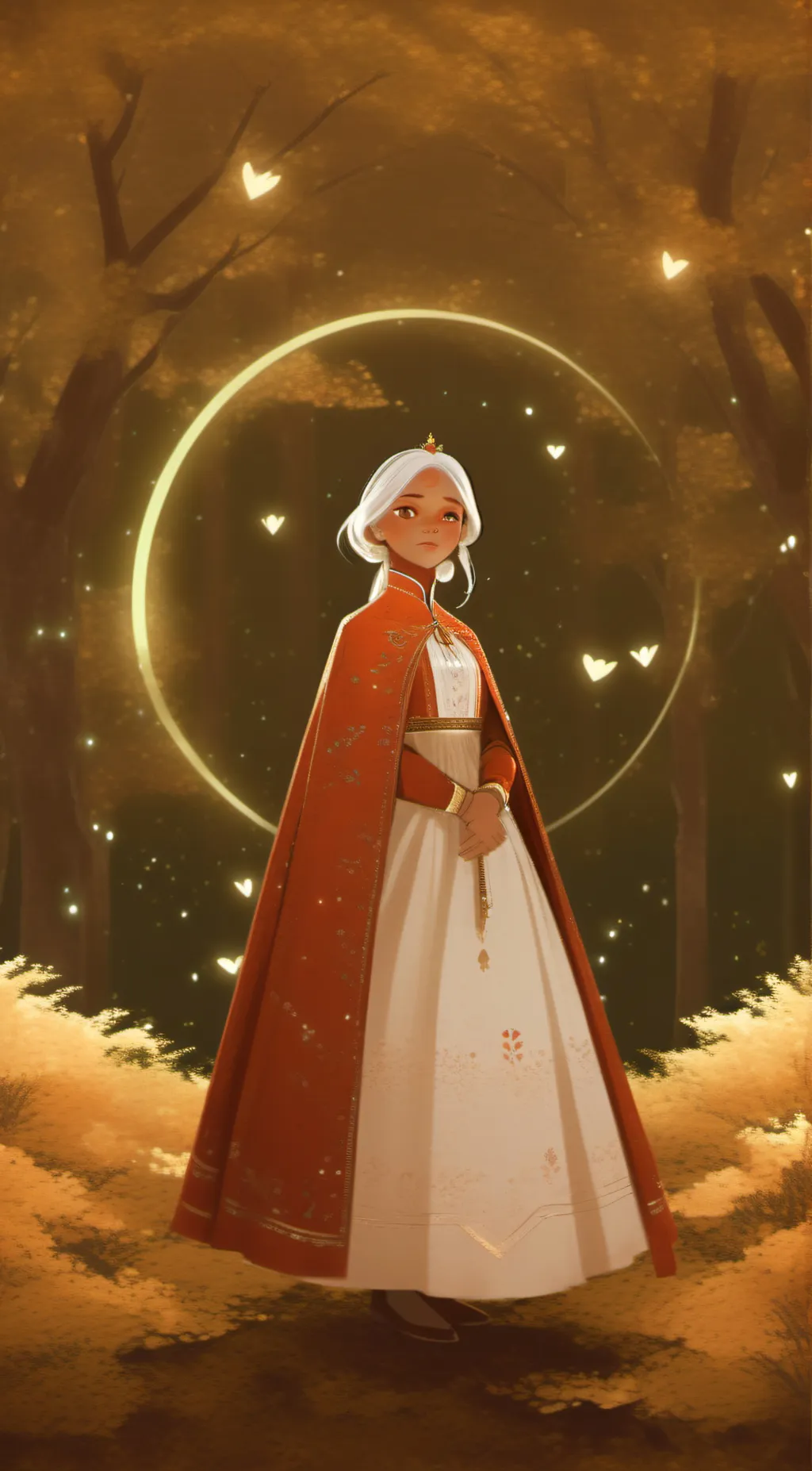 ai character: sky, cotl!!! background