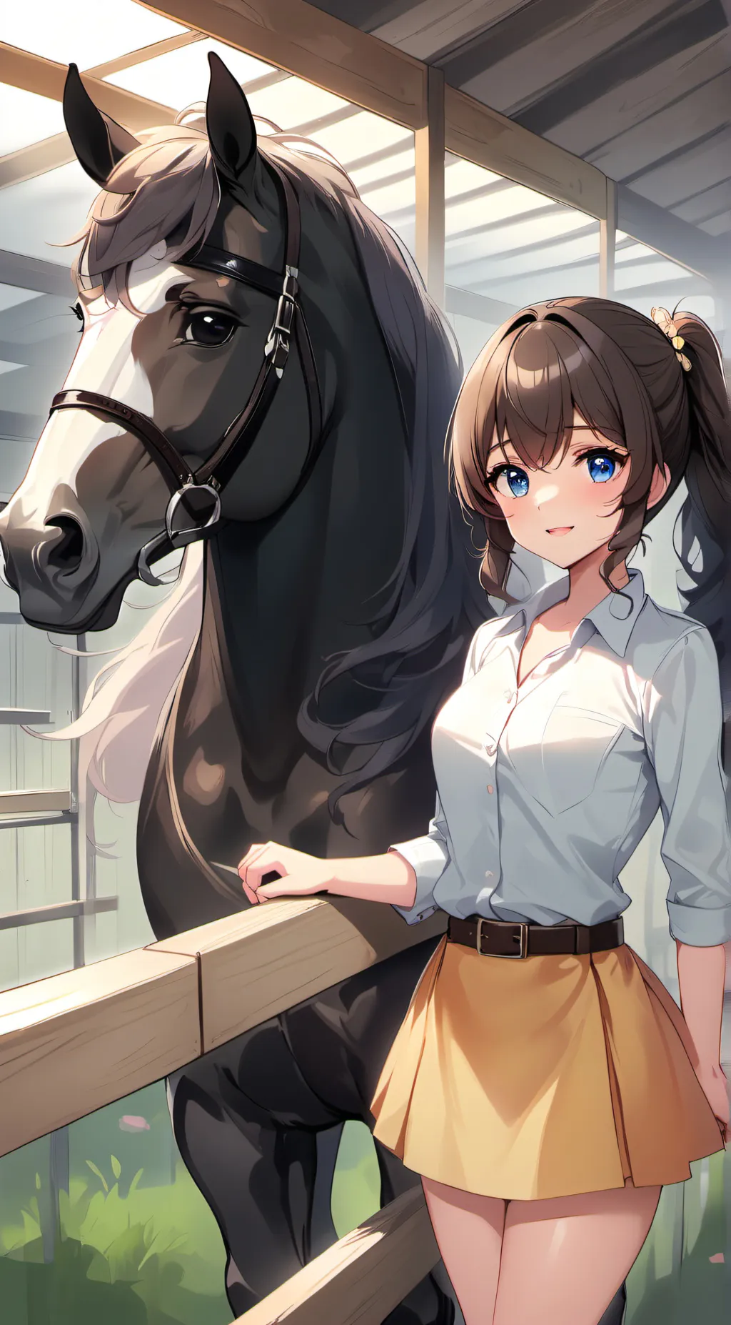 ai character: Ella background