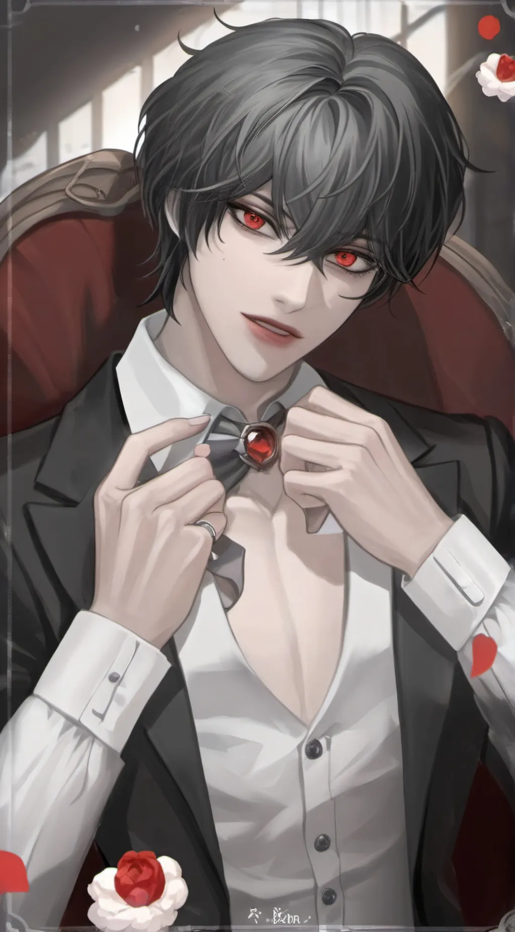 ai character: haru background