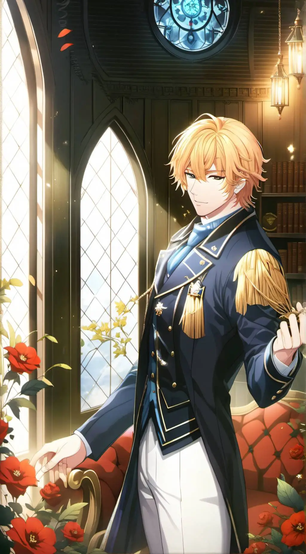 ai character: Klaus background