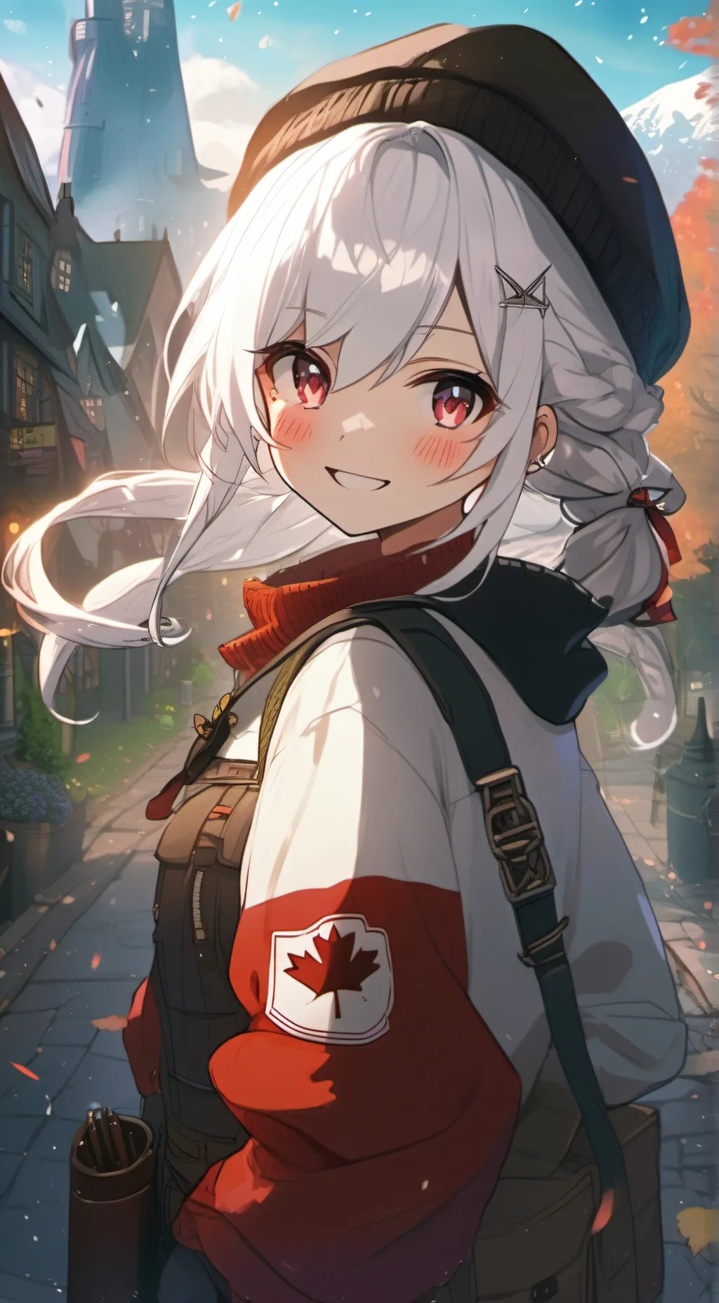 ai character: July  background