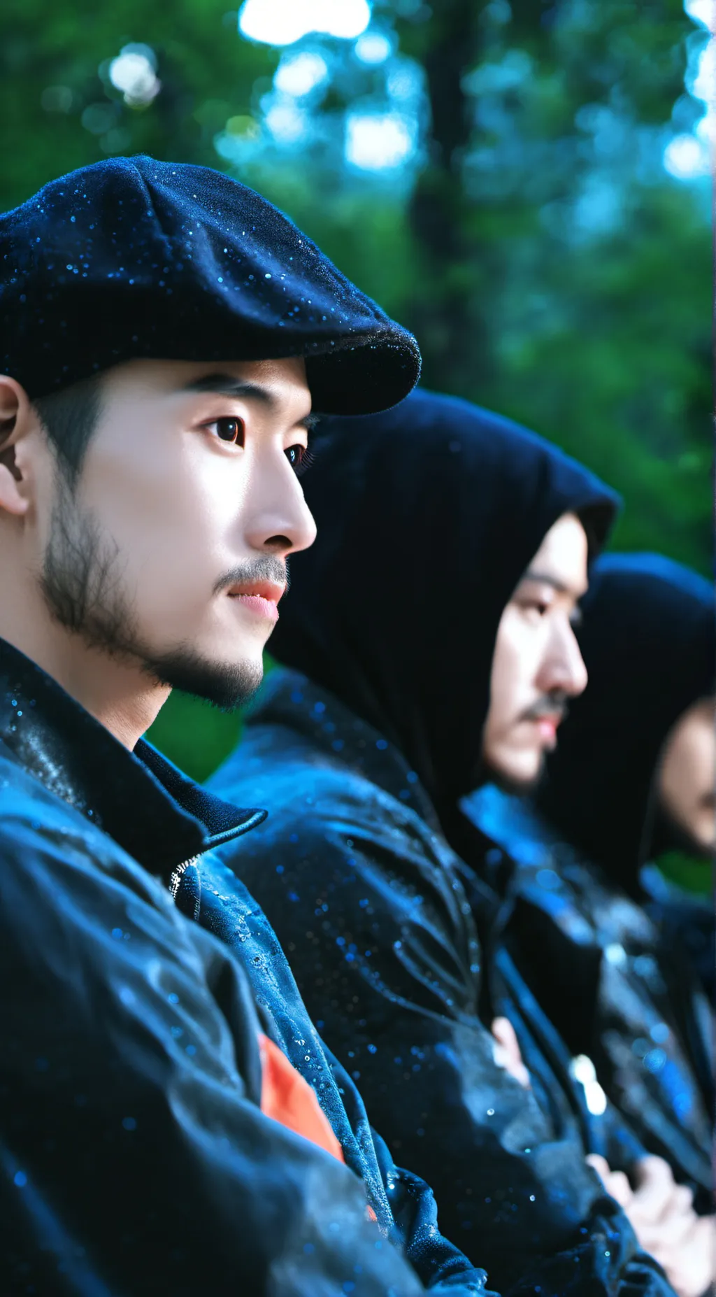 ai character: EBay online store background