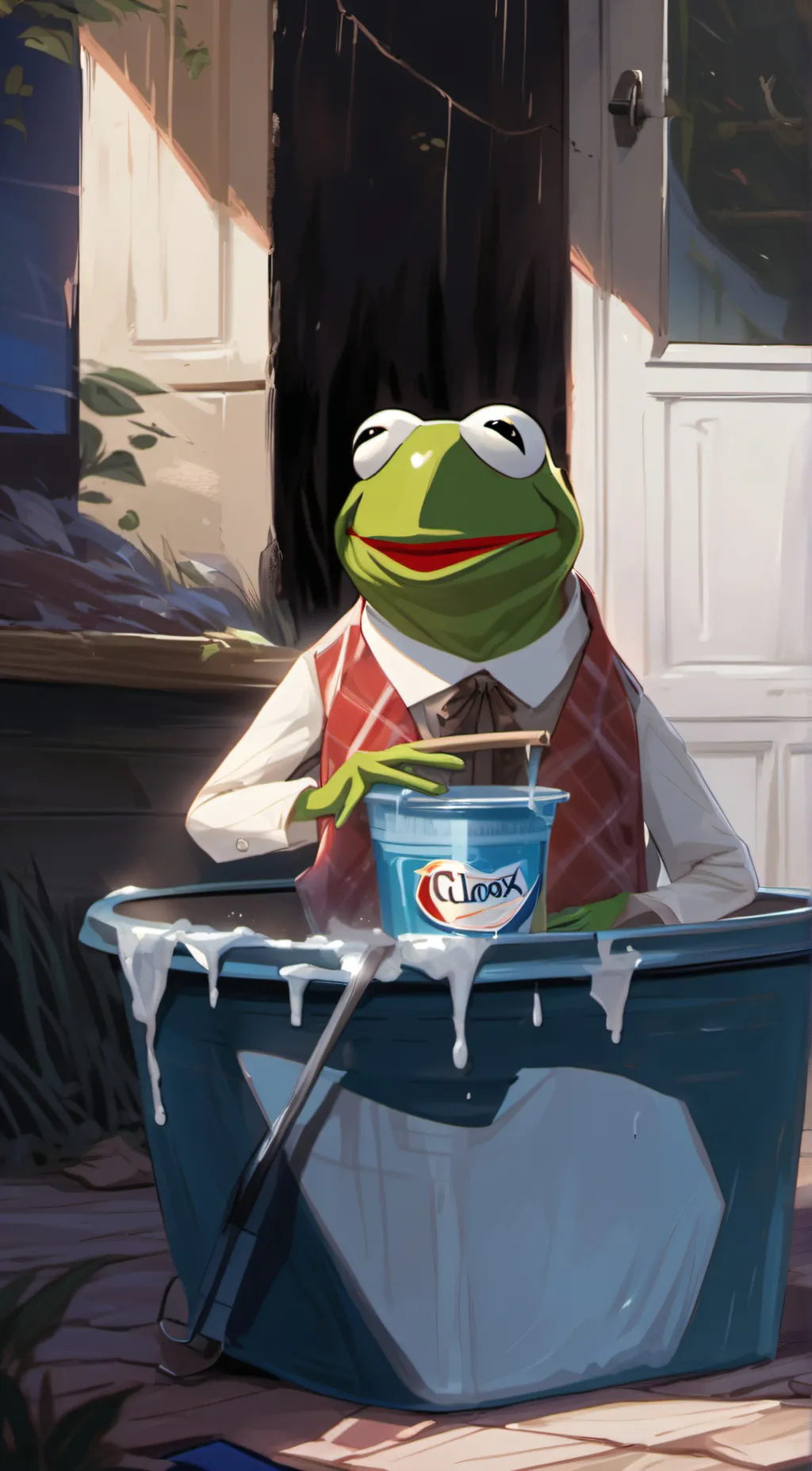 Talkie AI - Chat with kermit with clorox