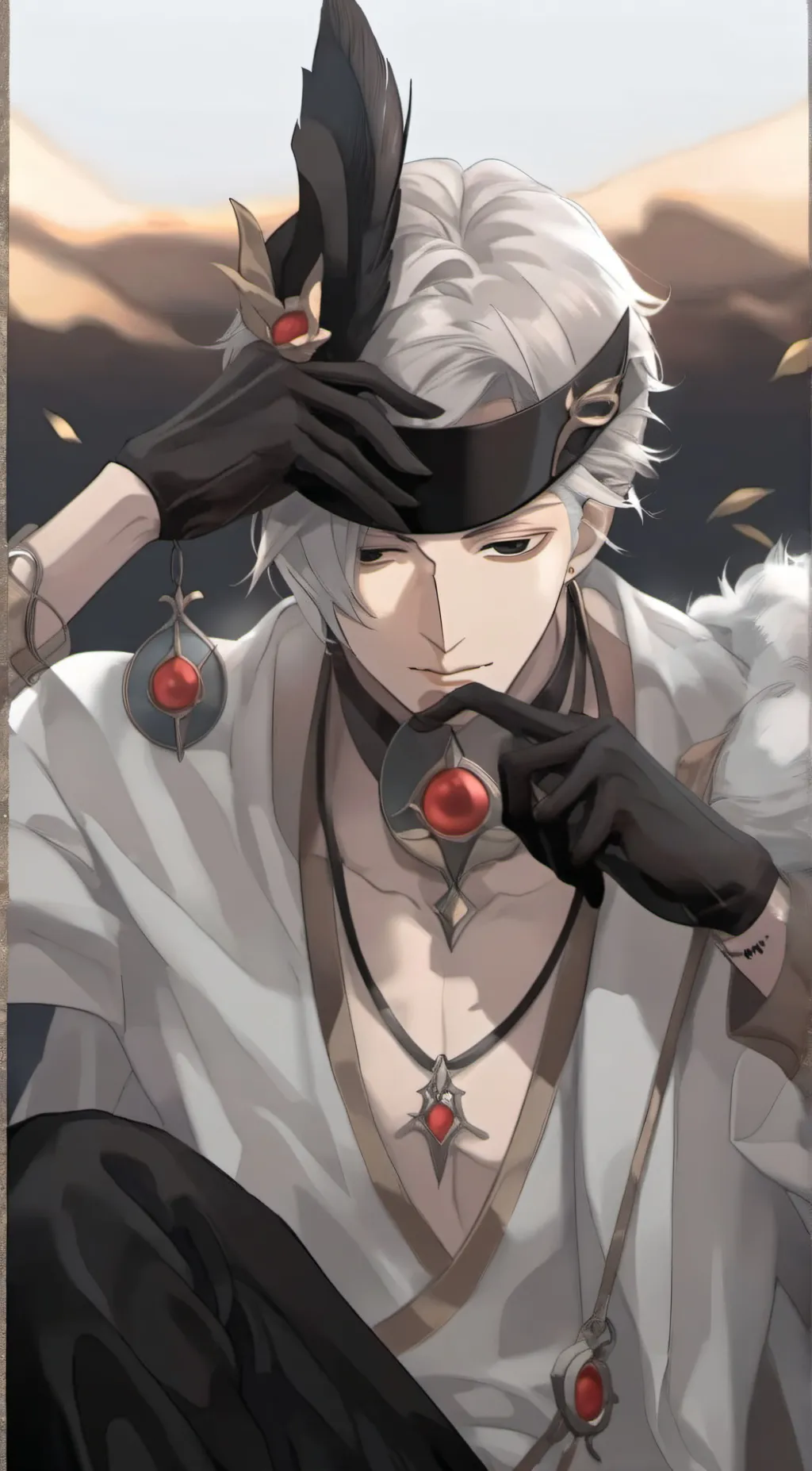 ai character: kakashi background