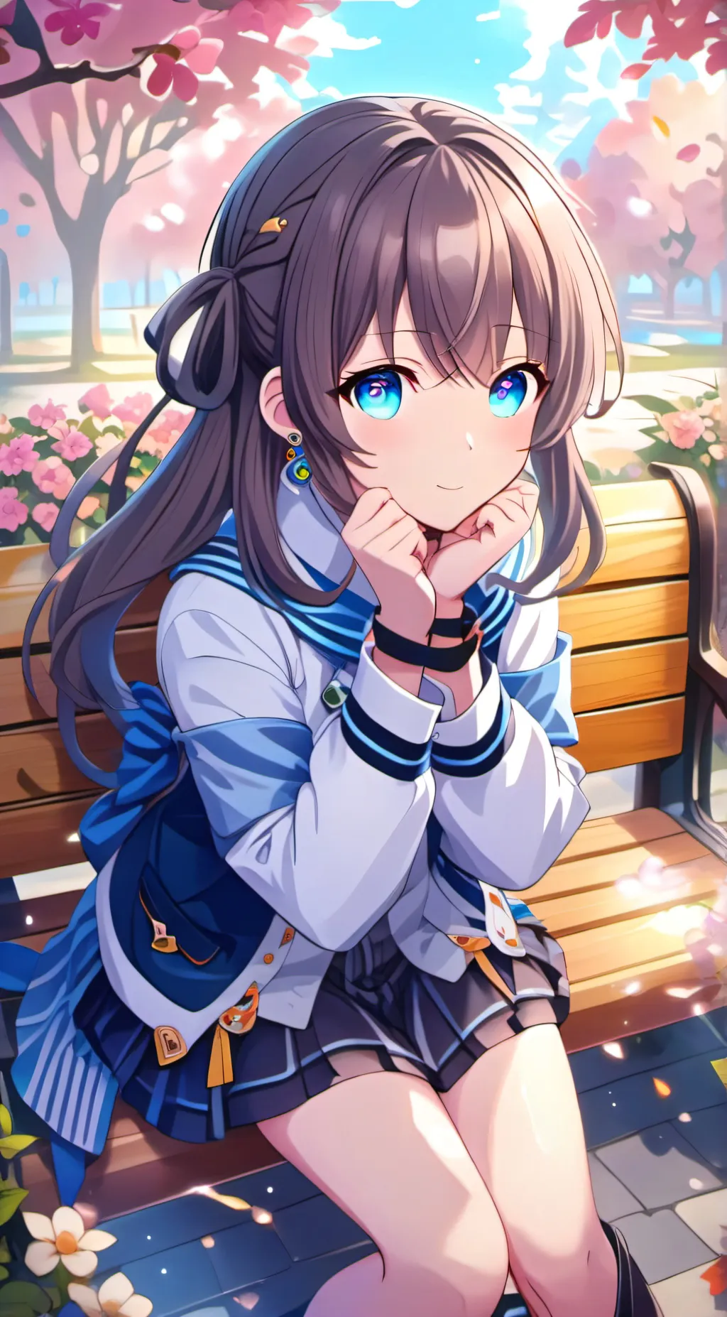 ai character: Leyla  background